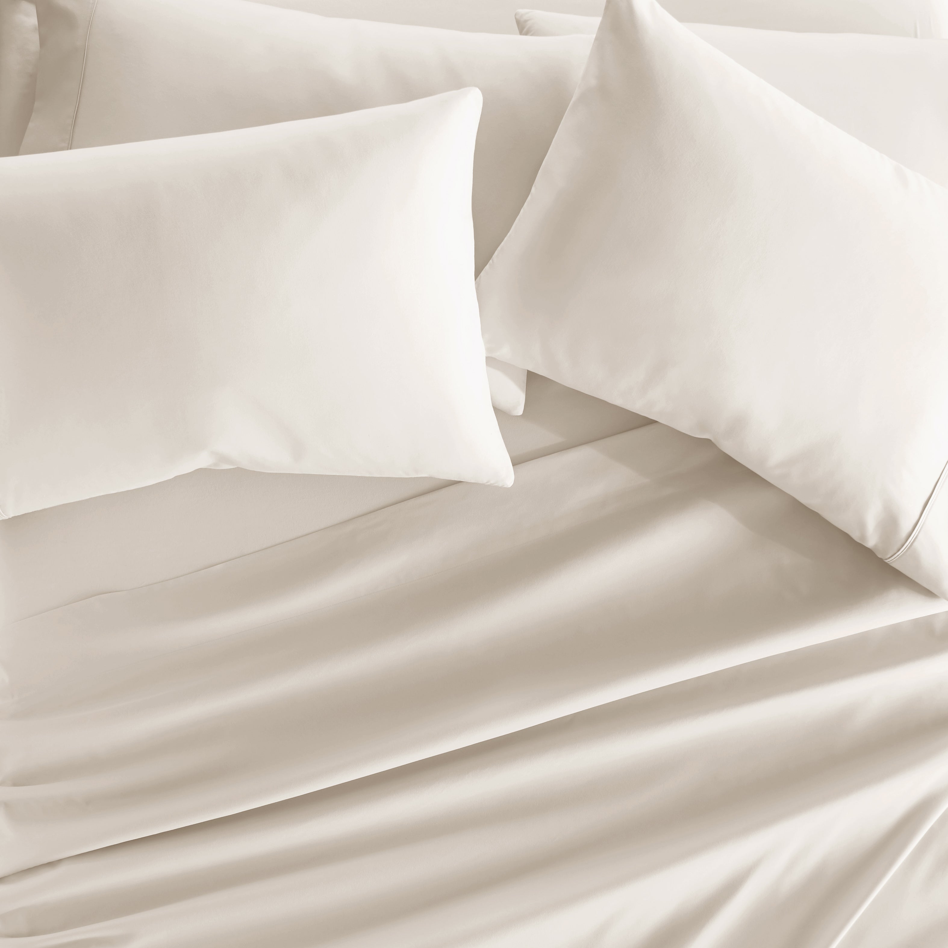 6-Piece Double Brushed Solid Sheet Set