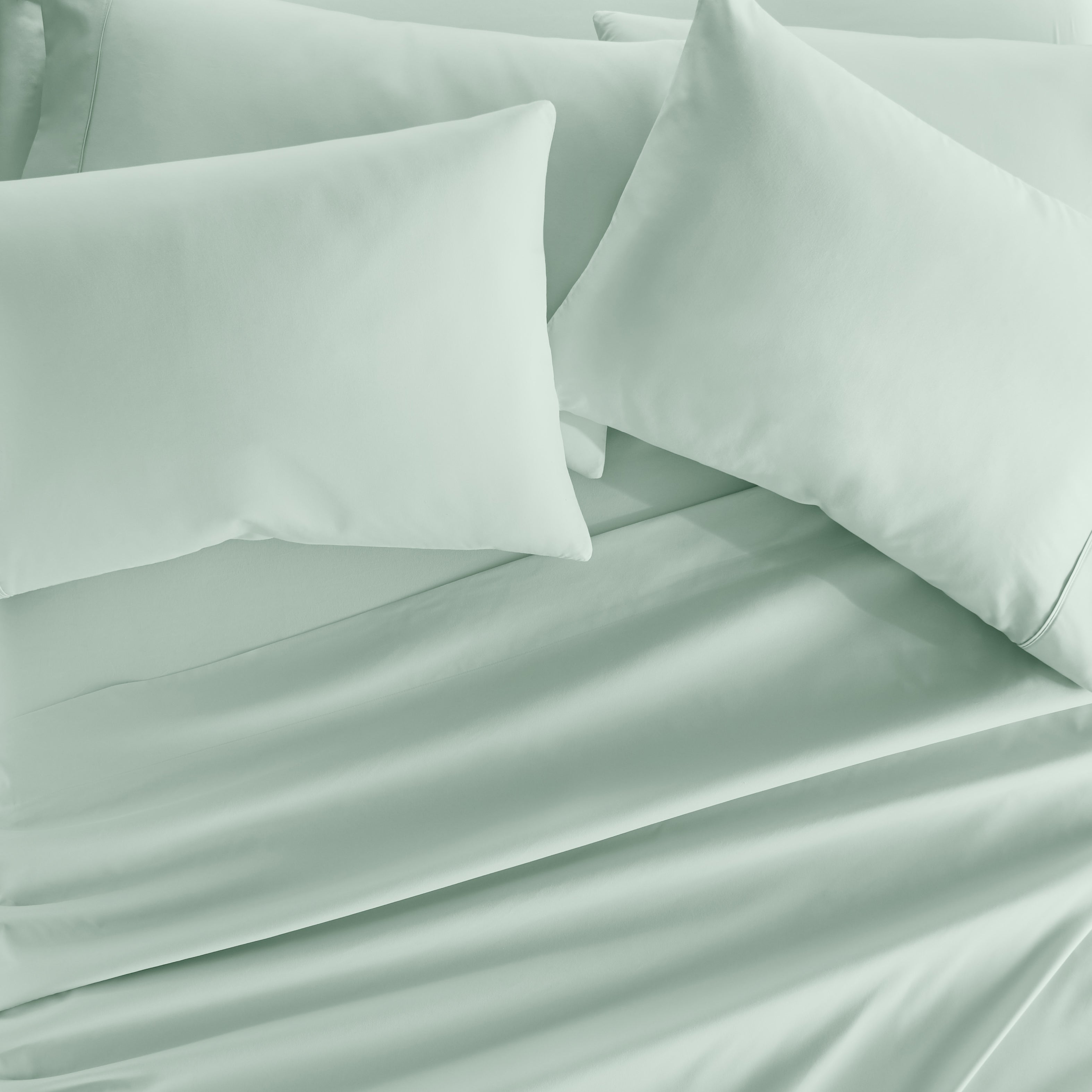 6-Piece Double Brushed Solid Sheet Set