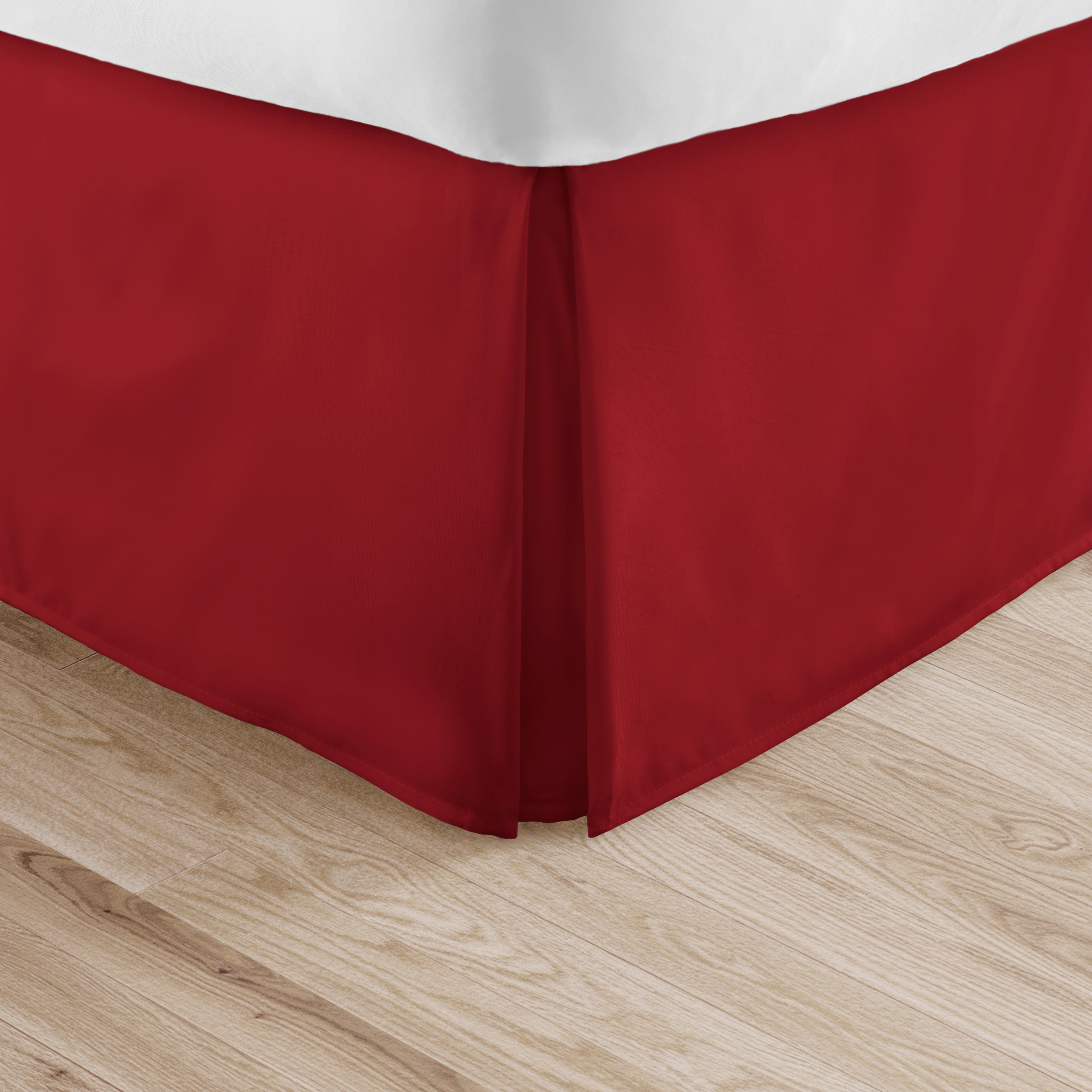 Dust Ruffle Pleated Bed Skirt