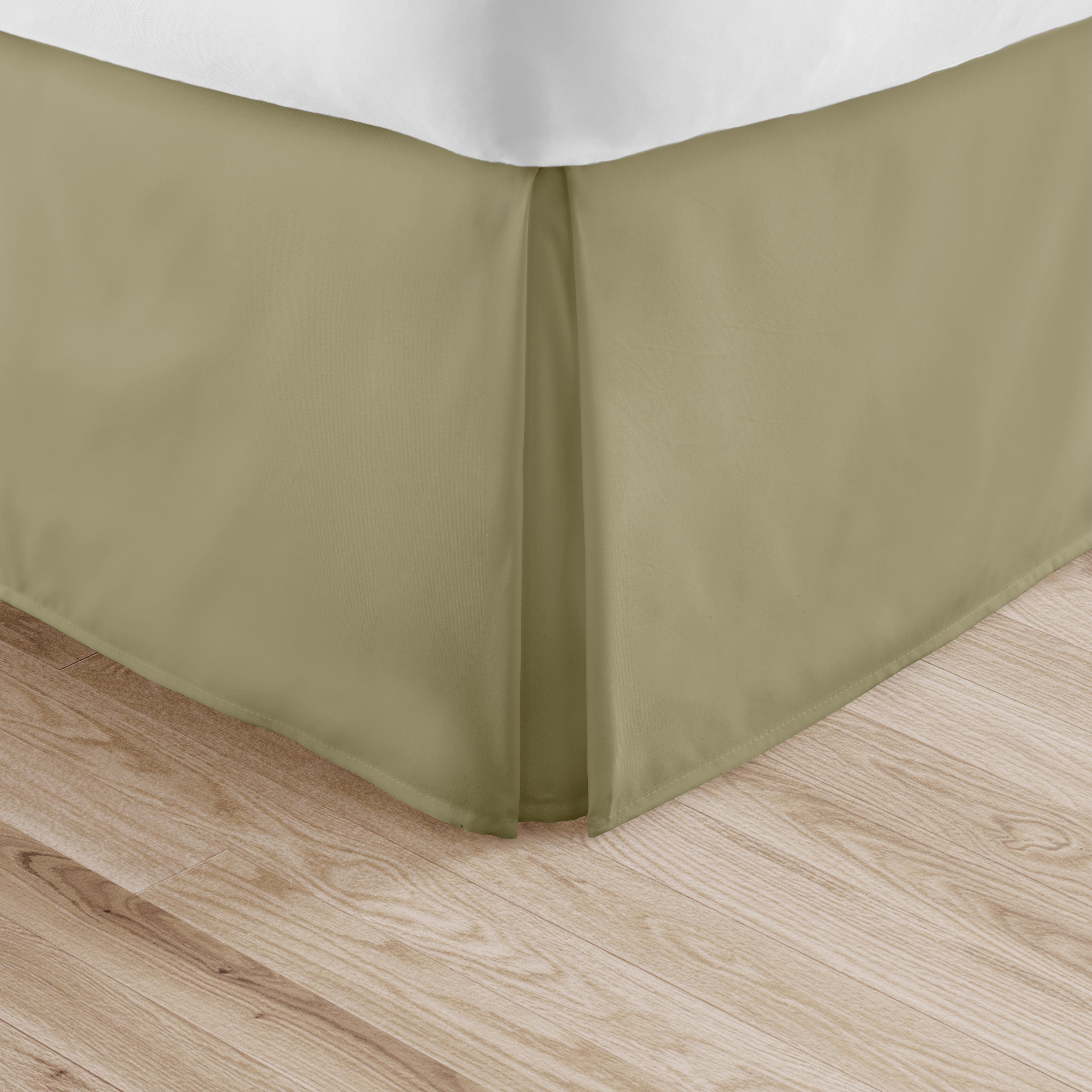 Dust Ruffle Pleated Bed Skirt