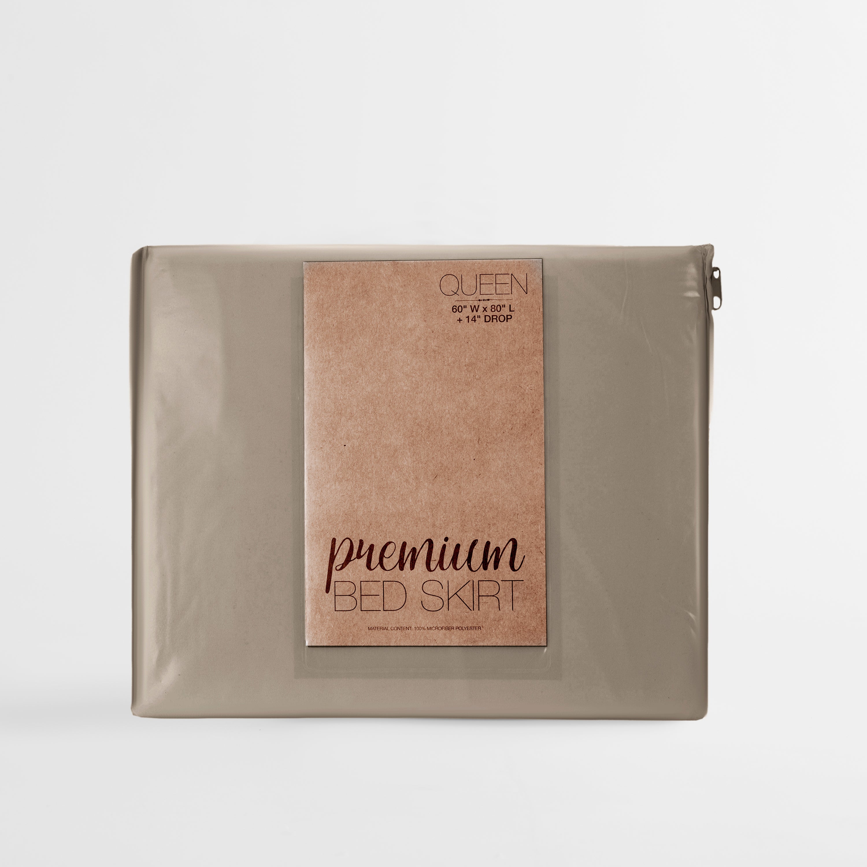 Dust Ruffle Pleated Bed Skirt