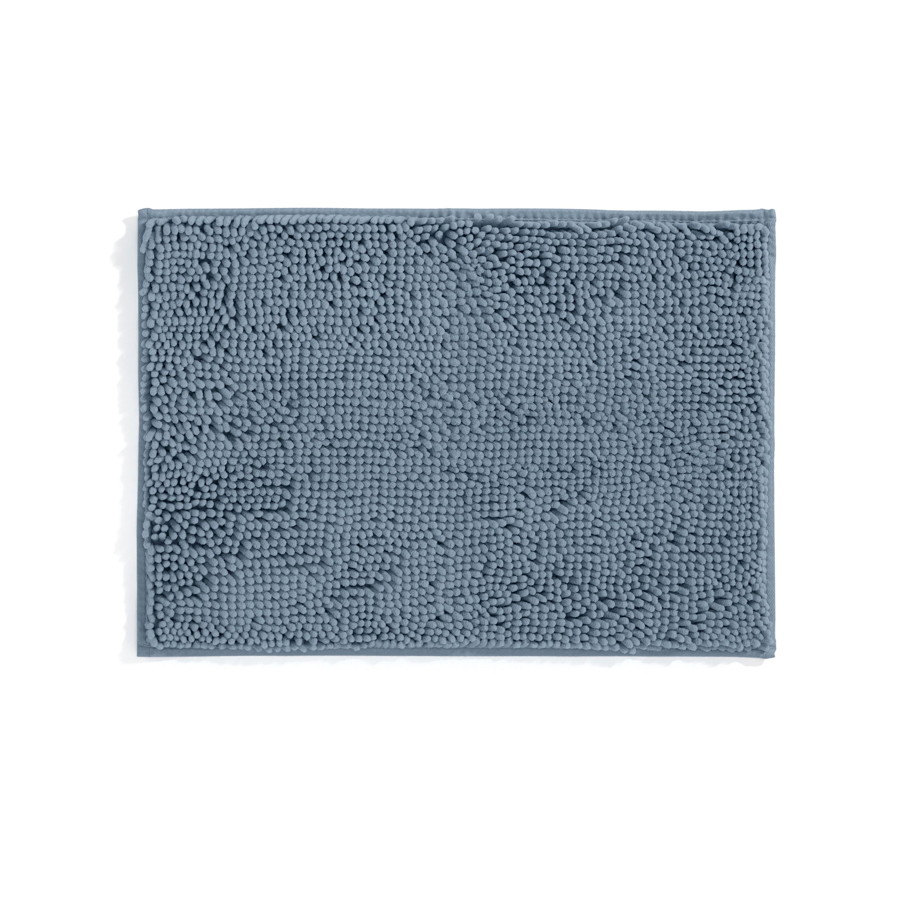 Ultra-Plush Bath Mat, Soft and Absorbent Chenille with Anti-Skid Rubber Backing