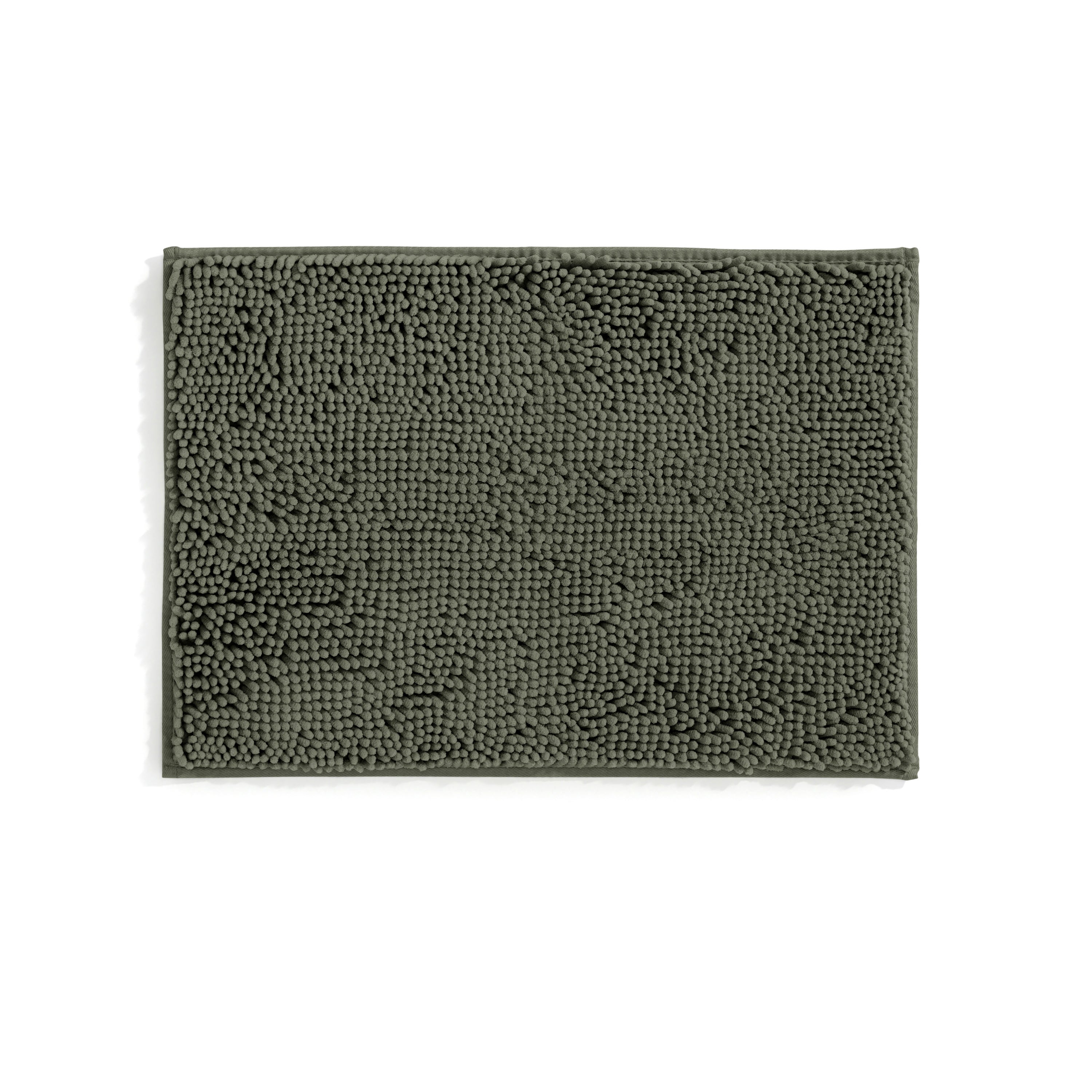 Ultra-Plush Bath Mat, Soft and Absorbent Chenille with Anti-Skid Rubber Backing