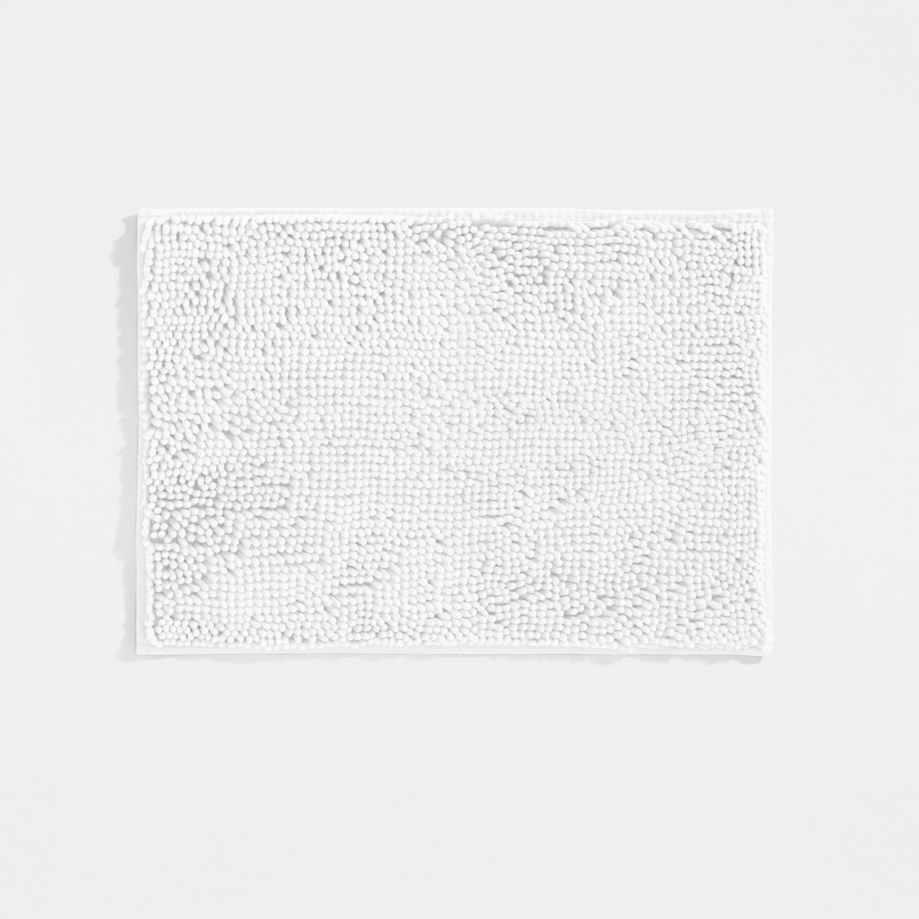 Ultra-Plush Bath Mat, Soft and Absorbent Chenille with Anti-Skid Rubber Backing