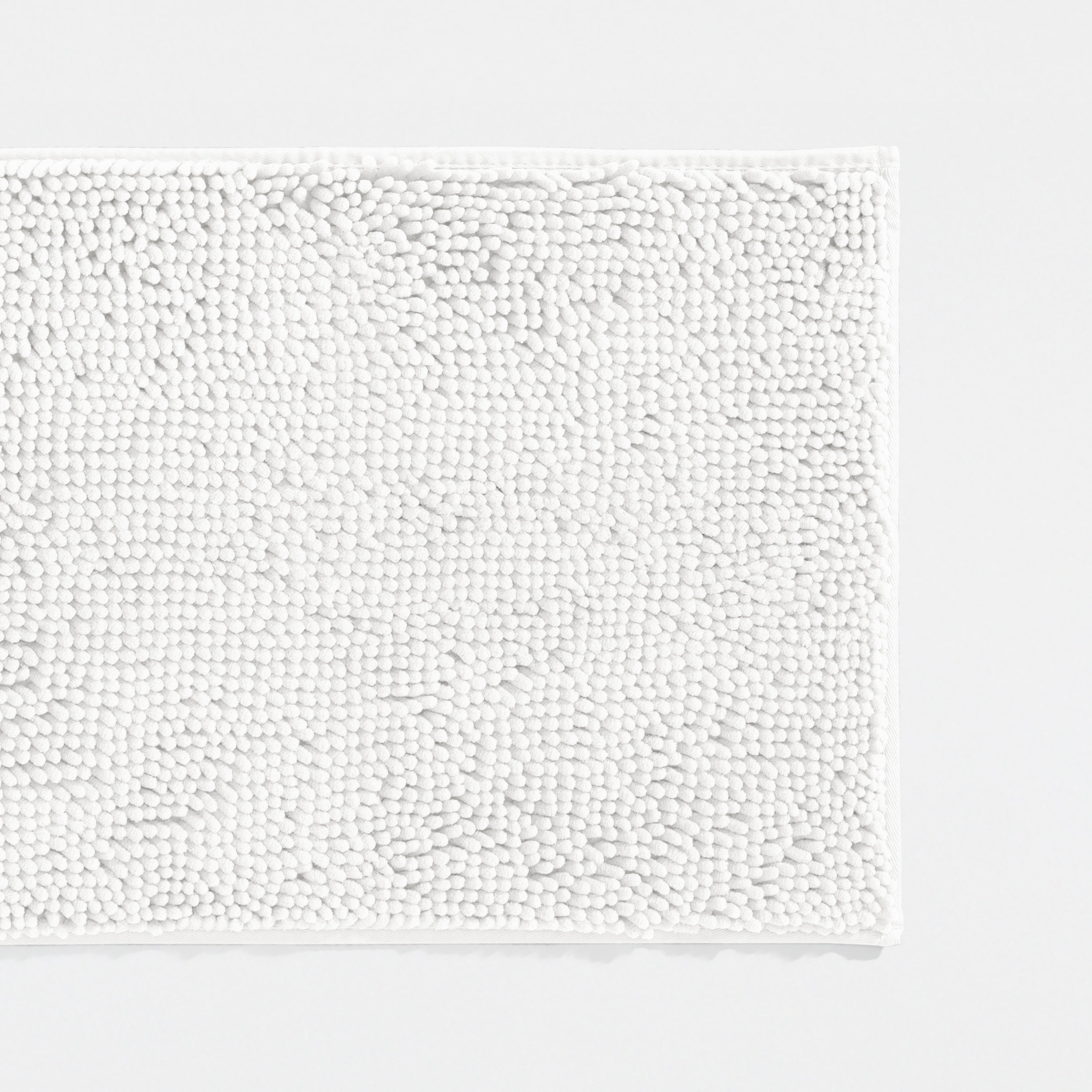 Ultra-Plush Bath Mat, Soft and Absorbent Chenille with Anti-Skid Rubber Backing