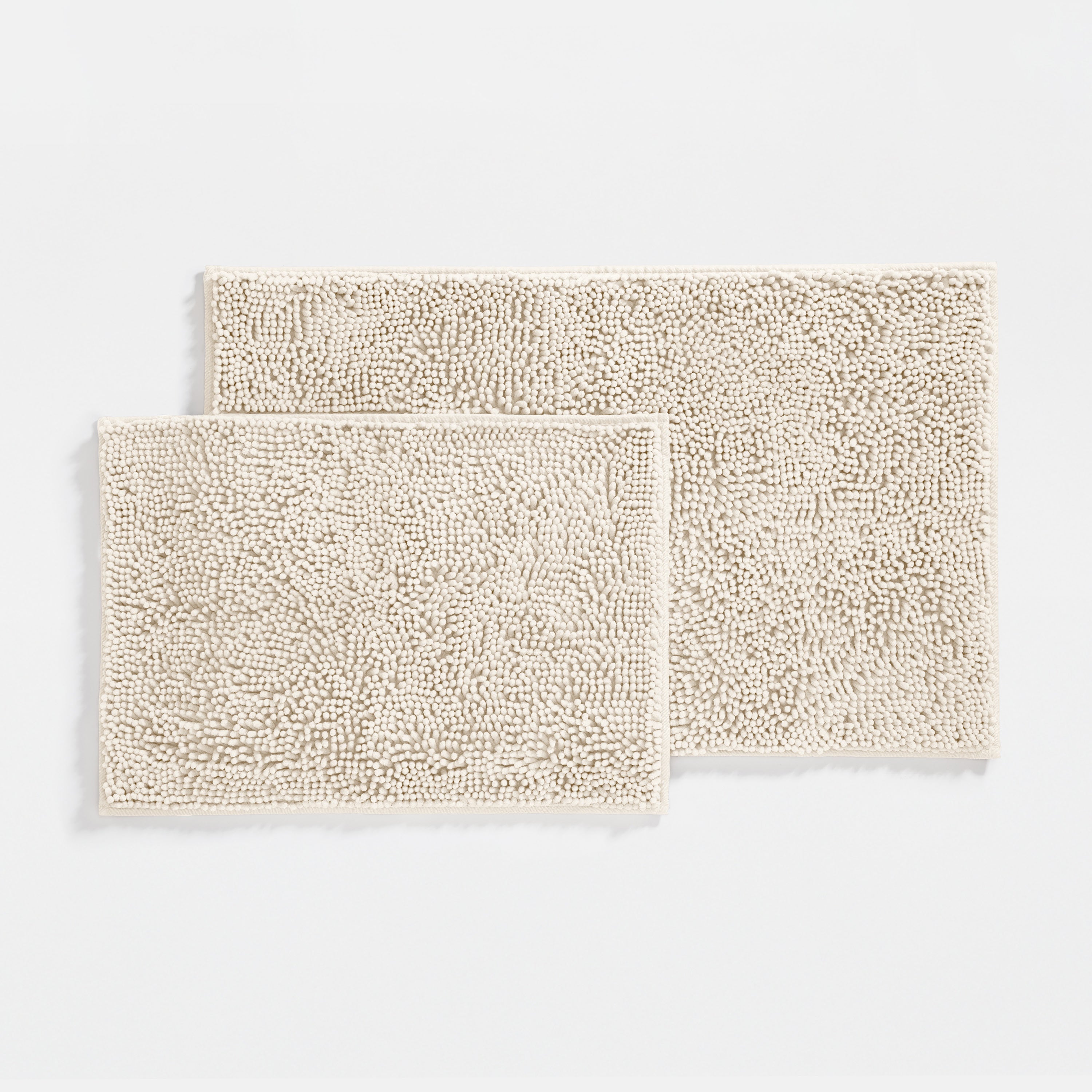 Ultra-Plush Bath Mat, Soft and Absorbent Chenille with Anti-Skid Rubber Backing