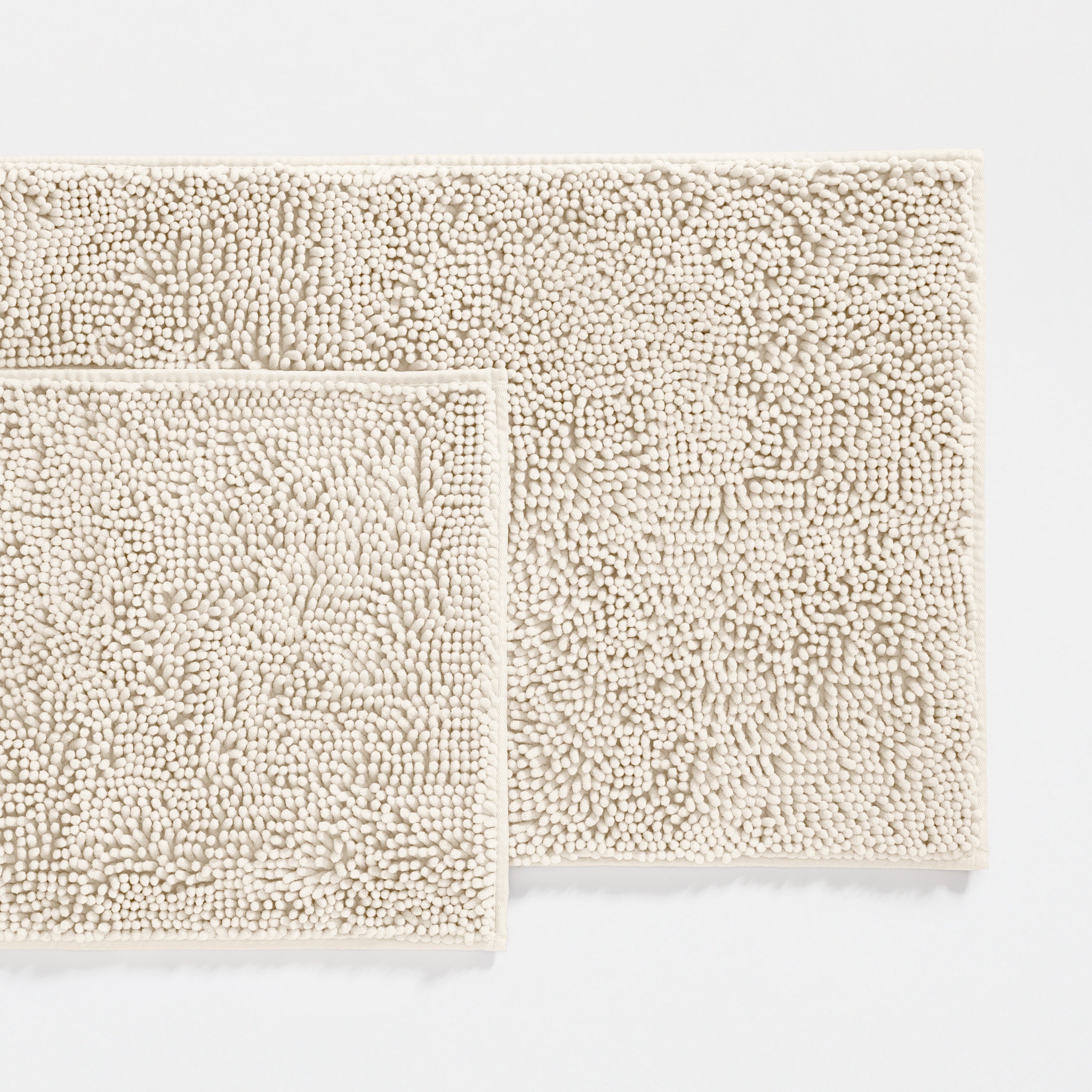 Ultra-Plush Bath Mat, Soft and Absorbent Chenille with Anti-Skid Rubber Backing