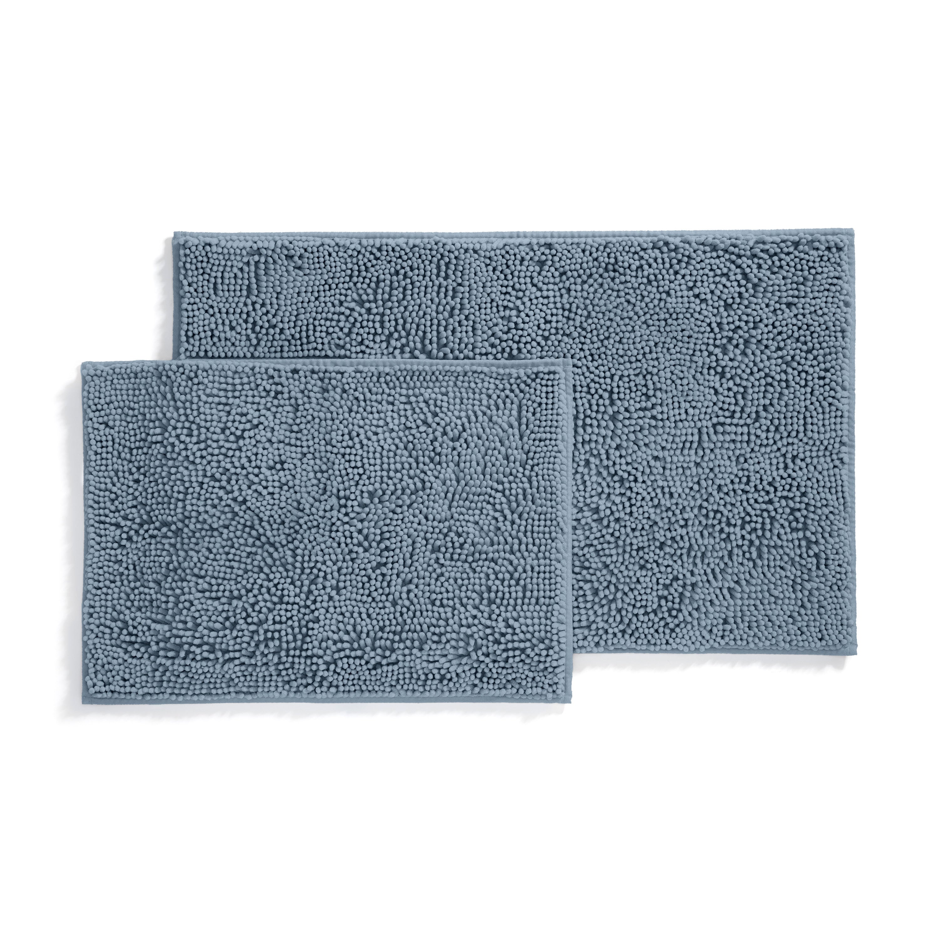 Ultra-Plush Bath Mat, Soft and Absorbent Chenille with Anti-Skid Rubber Backing