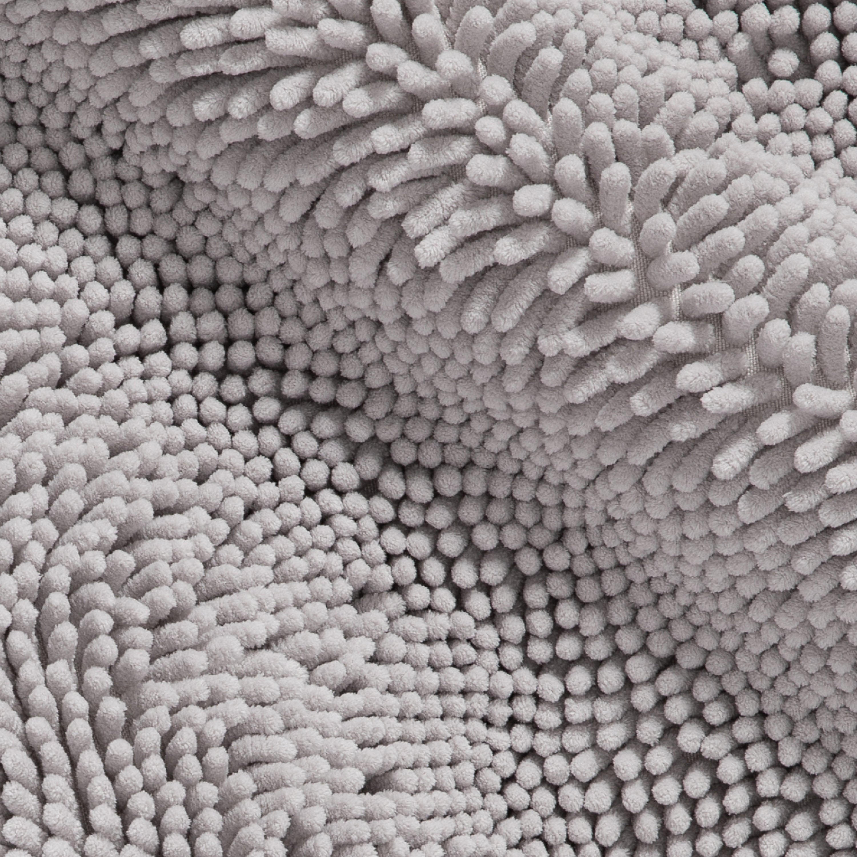 Ultra-Plush Bath Mat, Soft and Absorbent Chenille with Anti-Skid Rubber Backing