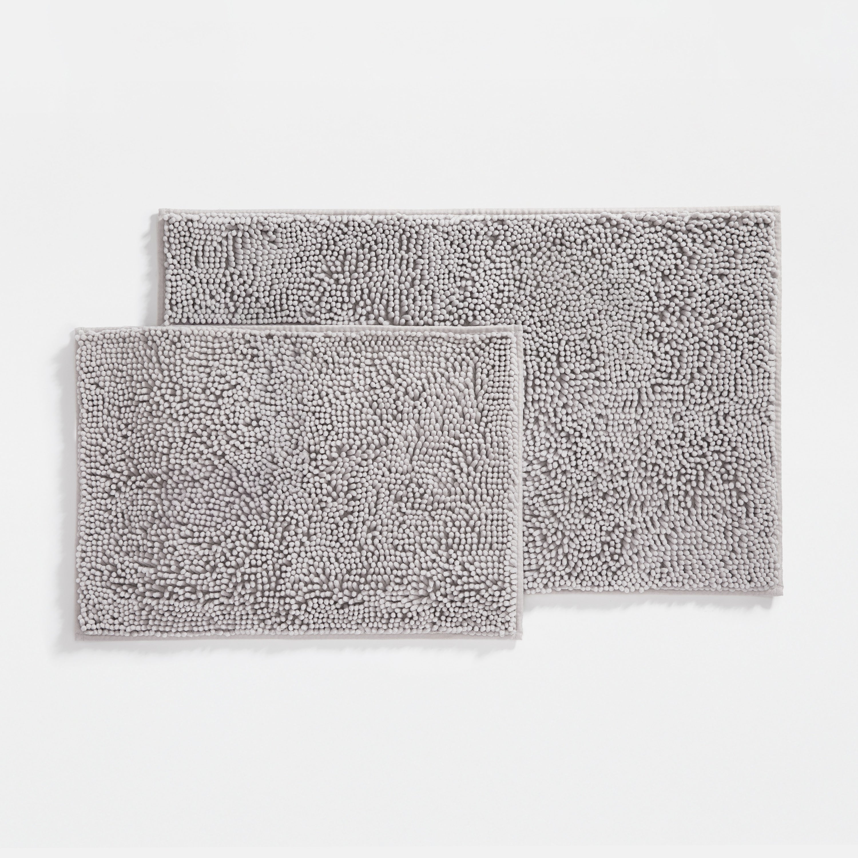 Ultra-Plush Bath Mat, Soft and Absorbent Chenille with Anti-Skid Rubber Backing