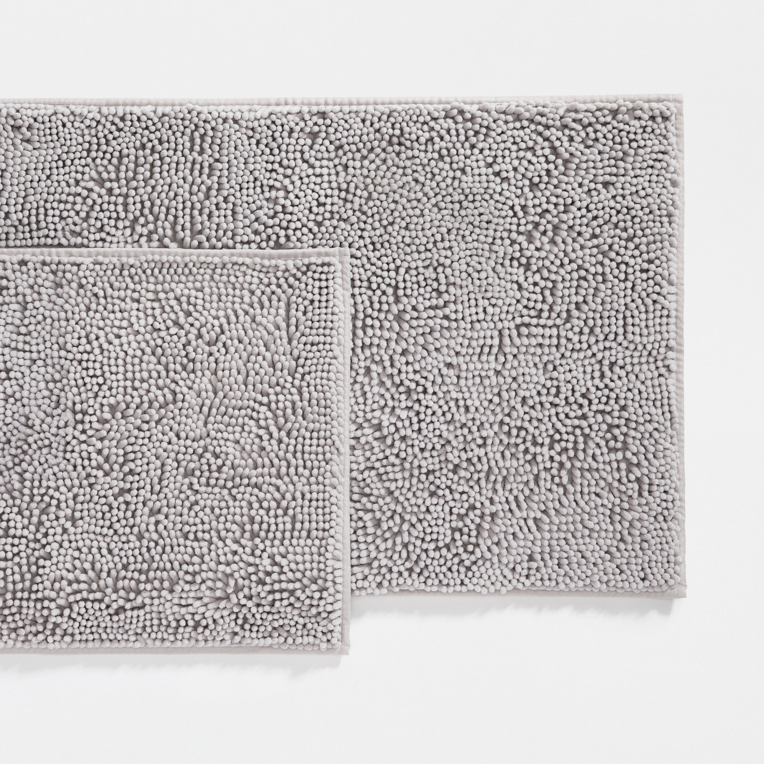 Ultra-Plush Bath Mat, Soft and Absorbent Chenille with Anti-Skid Rubber Backing