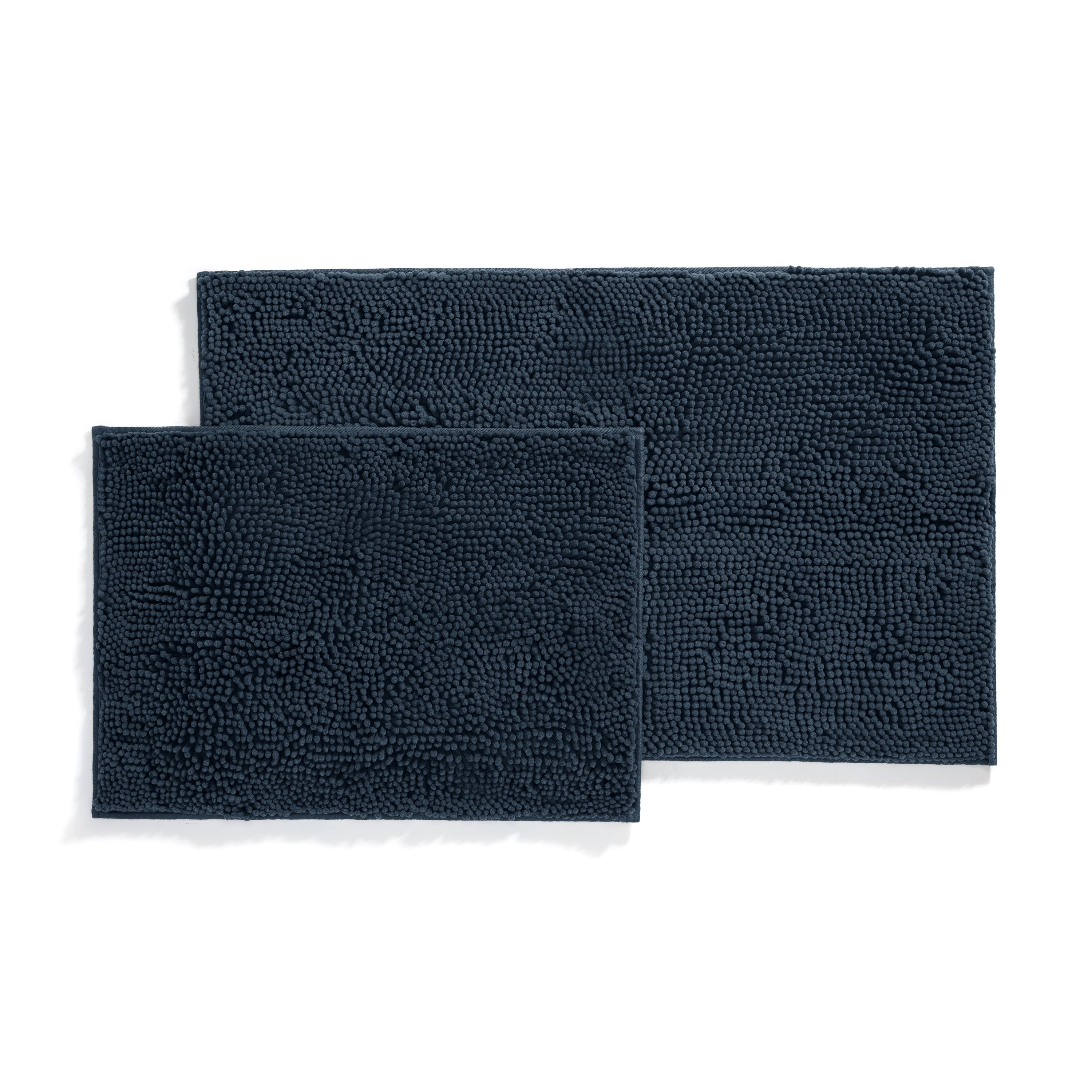 Ultra-Plush Bath Mat, Soft and Absorbent Chenille with Anti-Skid Rubber Backing