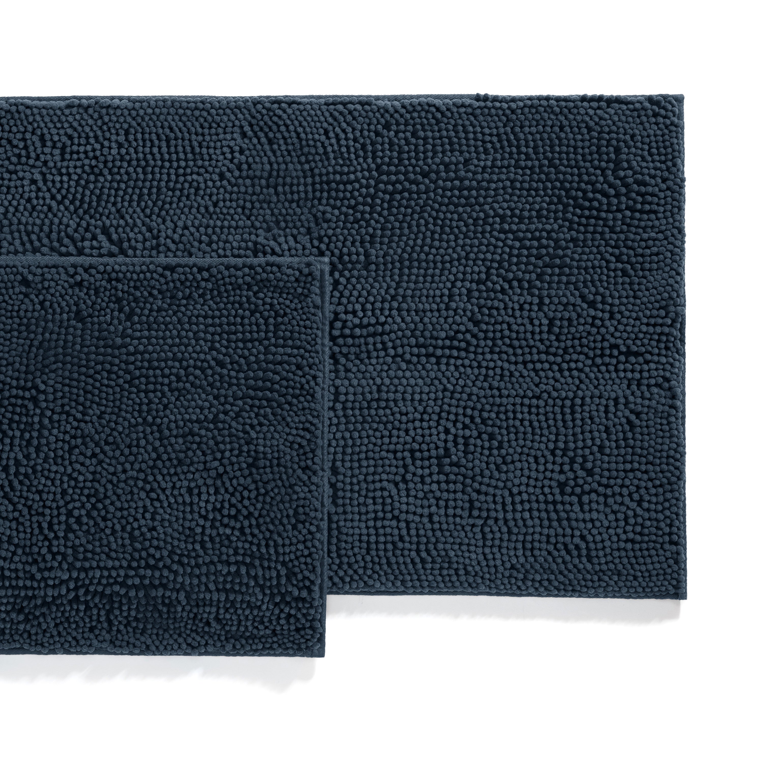 Ultra-Plush Bath Mat, Soft and Absorbent Chenille with Anti-Skid Rubber Backing