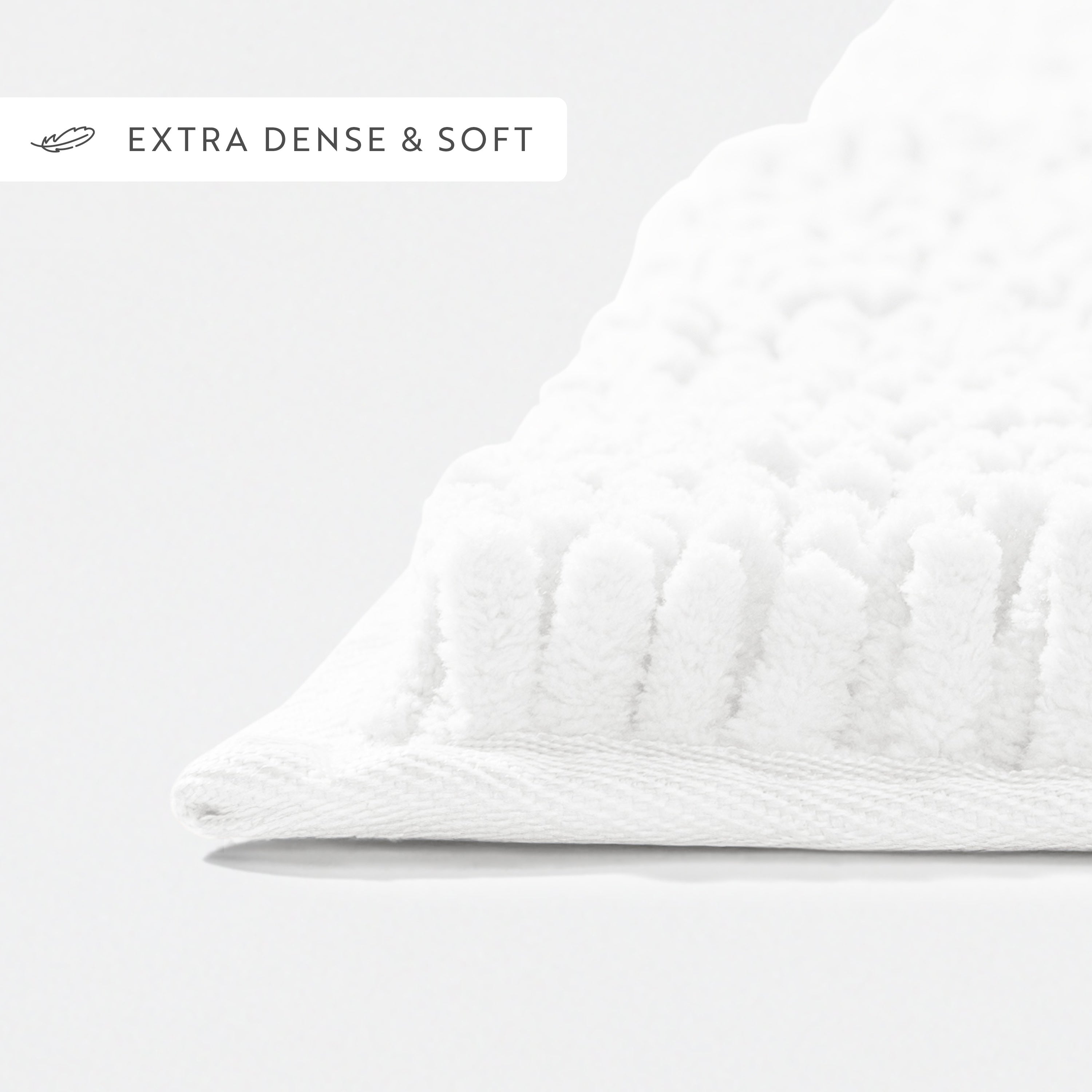 Ultra-Plush Bath Mat, Soft and Absorbent Chenille with Anti-Skid Rubber Backing