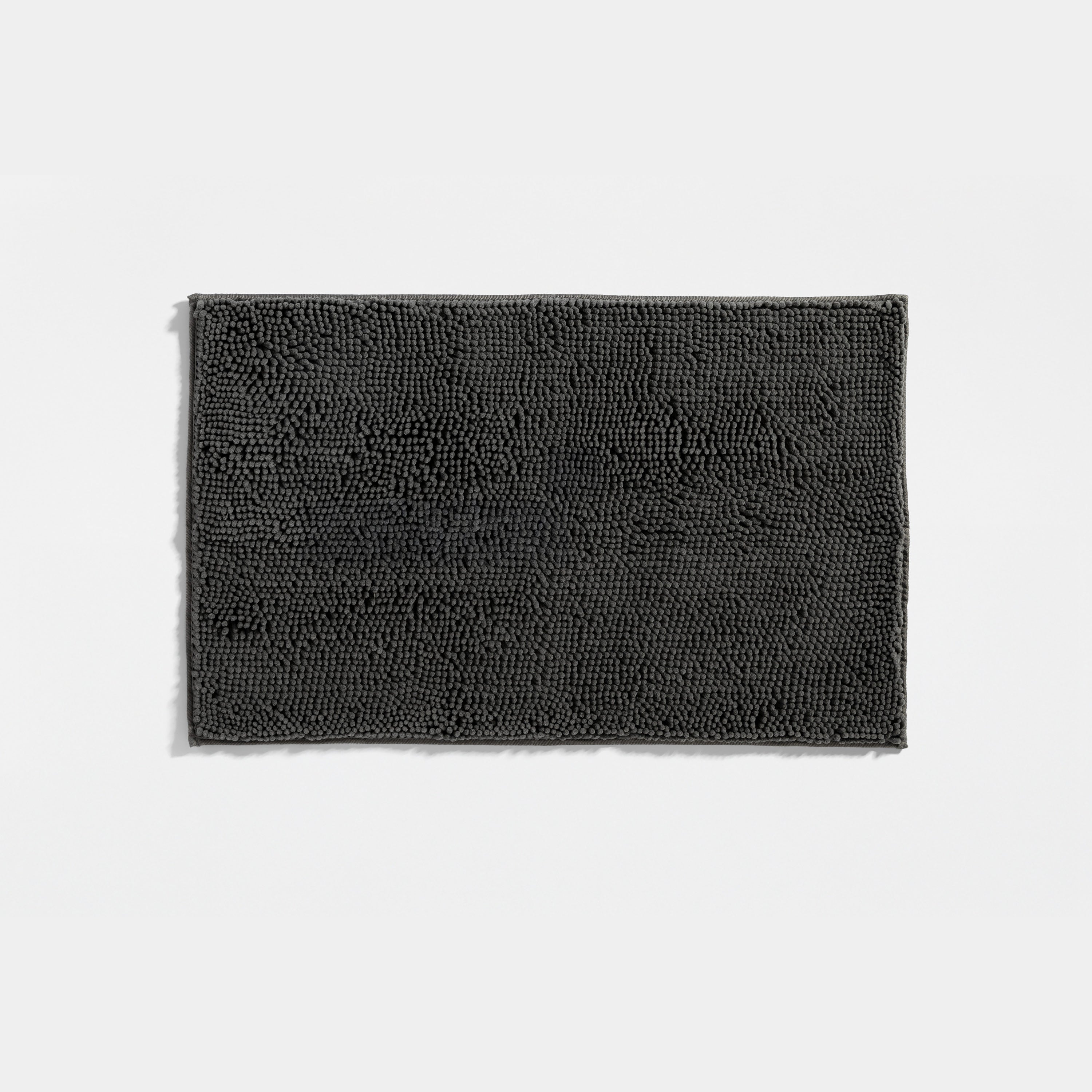 Ultra-Plush Bath Mat, Soft and Absorbent Chenille with Anti-Skid Rubber Backing