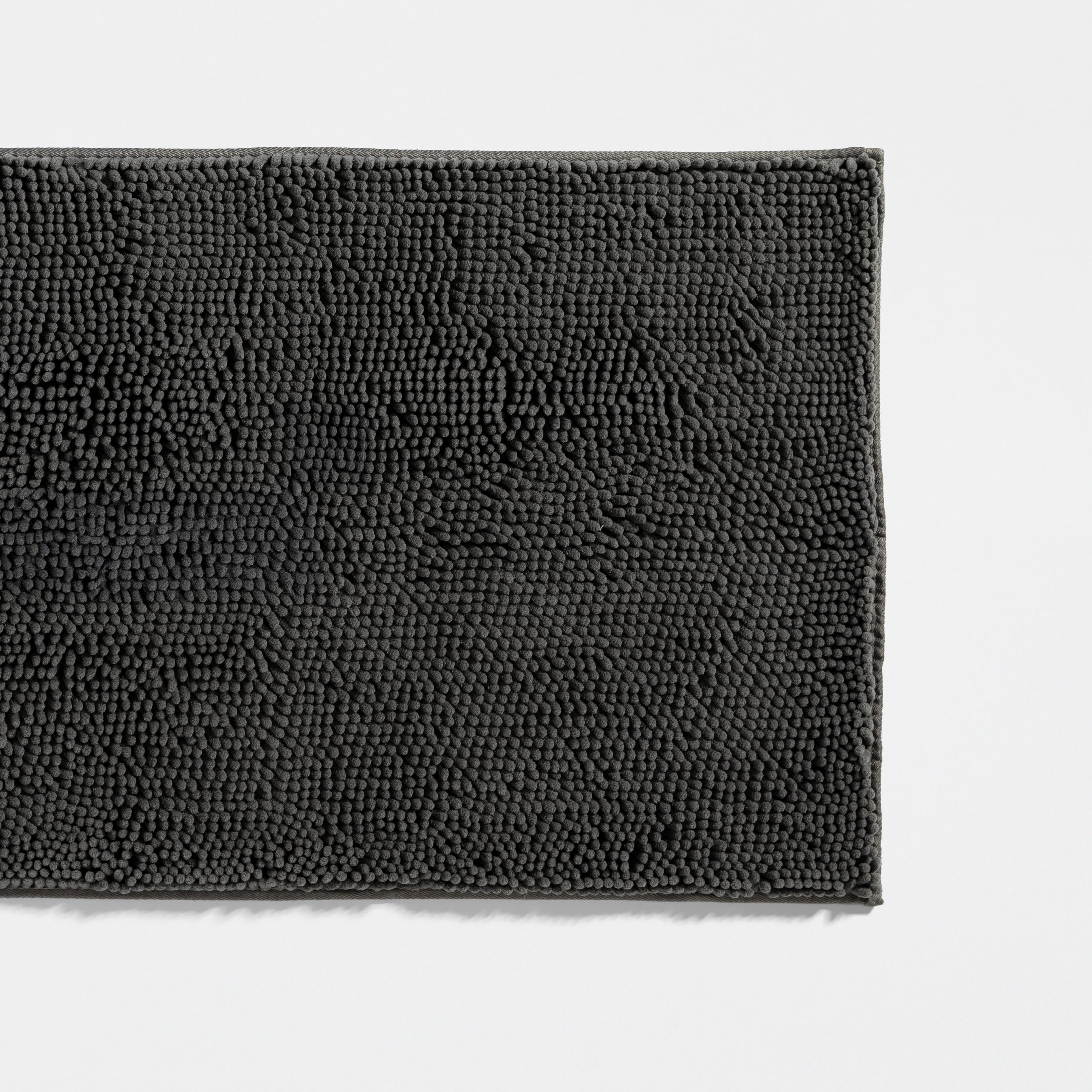 Ultra-Plush Bath Mat, Soft and Absorbent Chenille with Anti-Skid Rubber Backing