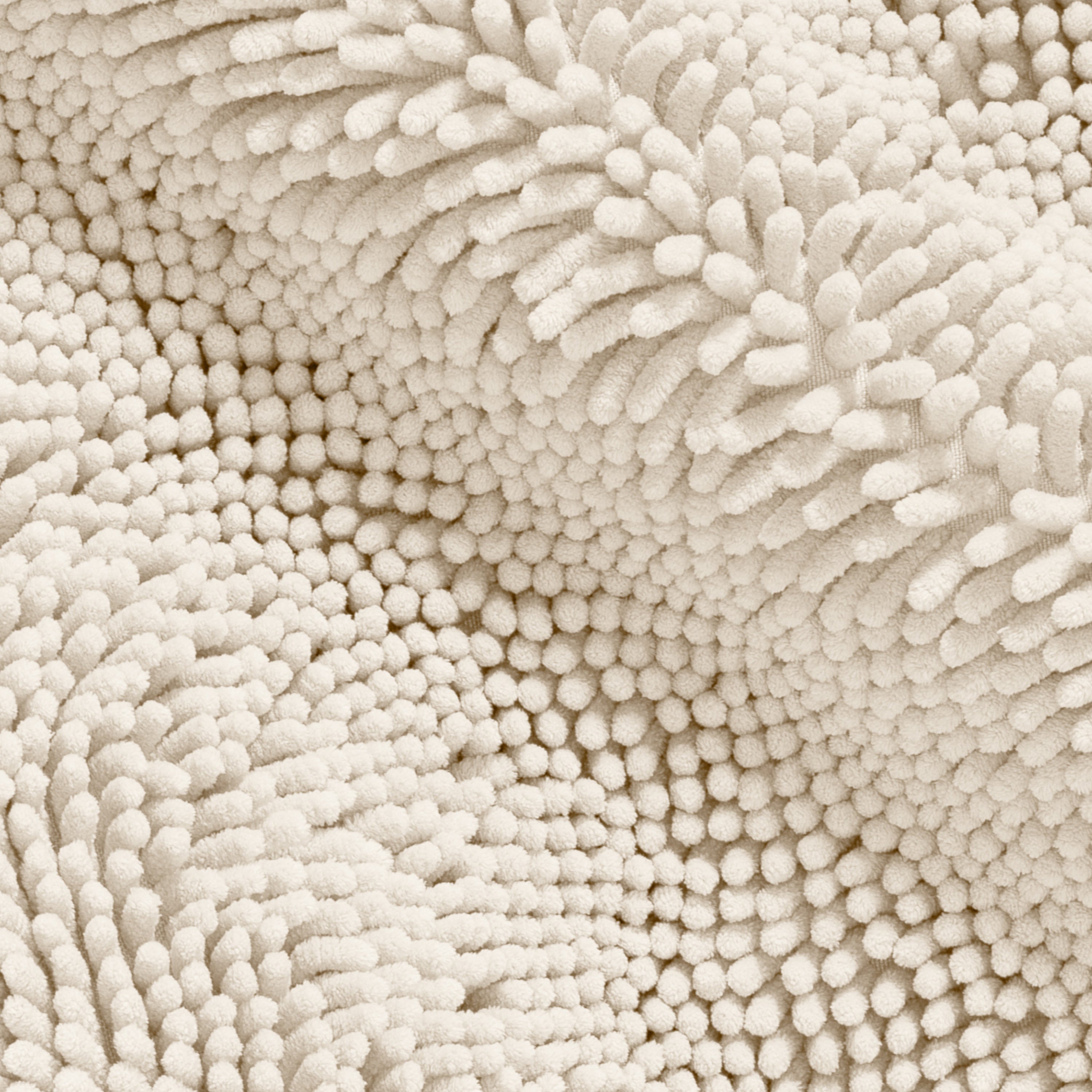 Ultra-Plush Bath Mat, Soft and Absorbent Chenille with Anti-Skid Rubber Backing