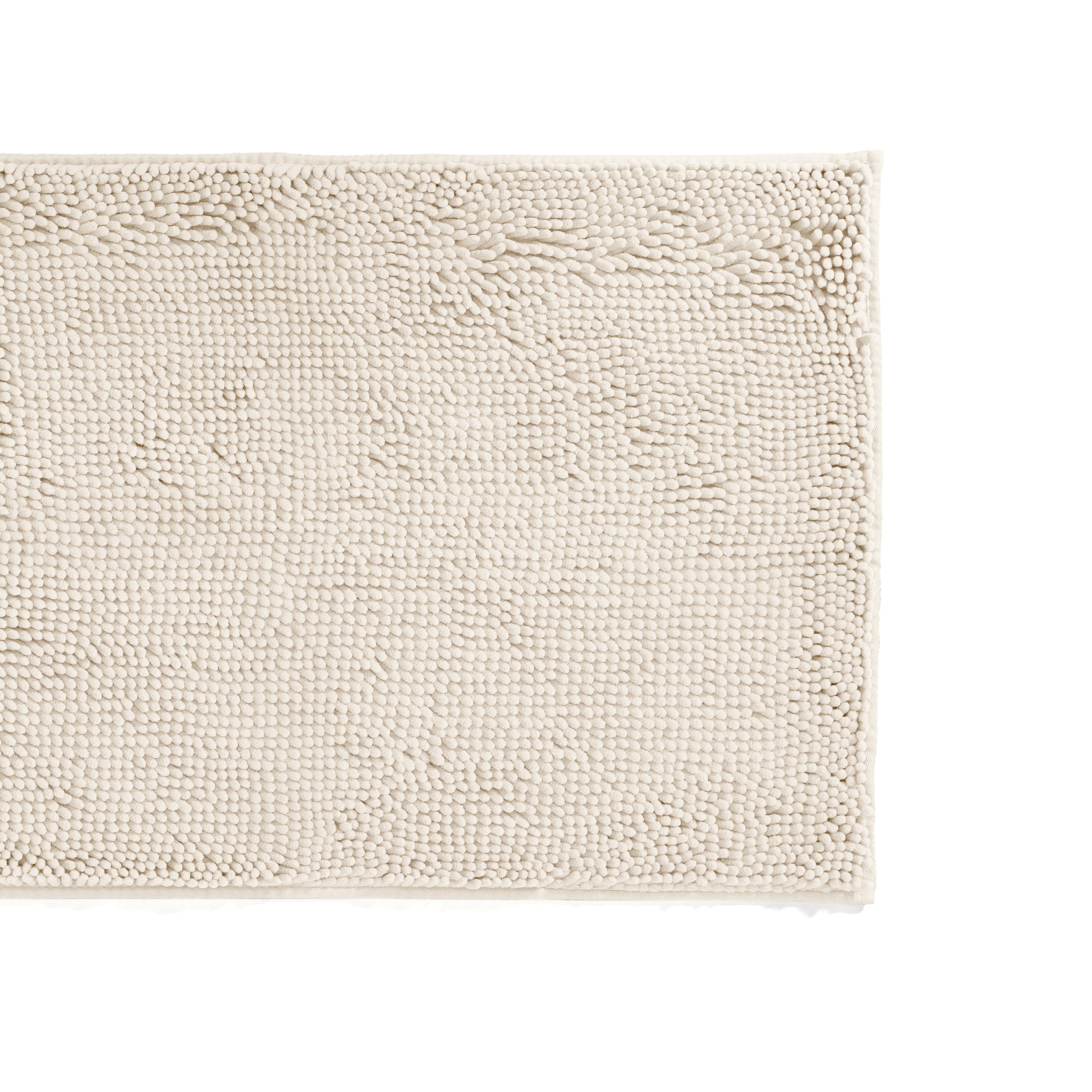 Ultra-Plush Bath Mat, Soft and Absorbent Chenille with Anti-Skid Rubber Backing
