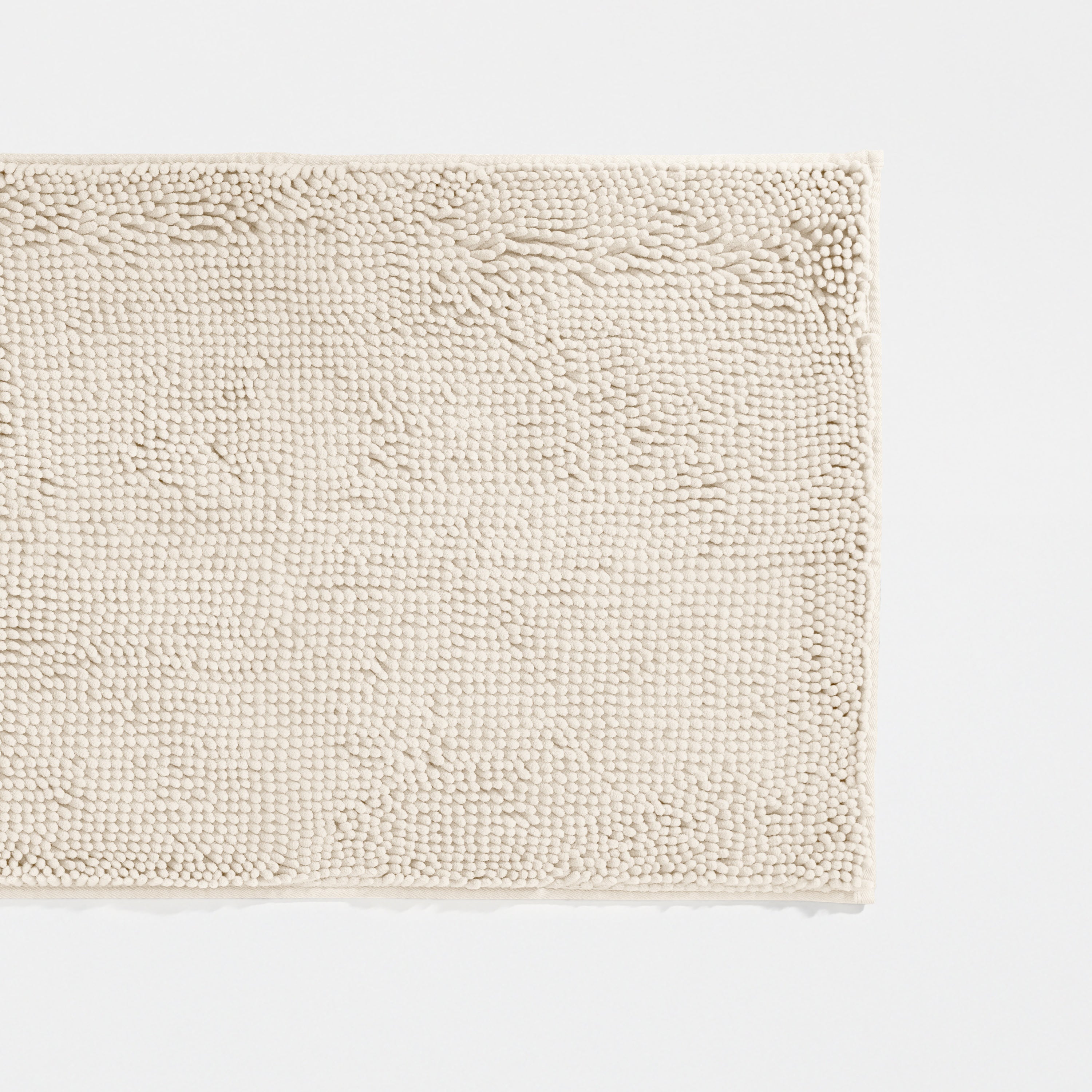 Ultra-Plush Bath Mat, Soft and Absorbent Chenille with Anti-Skid Rubber Backing