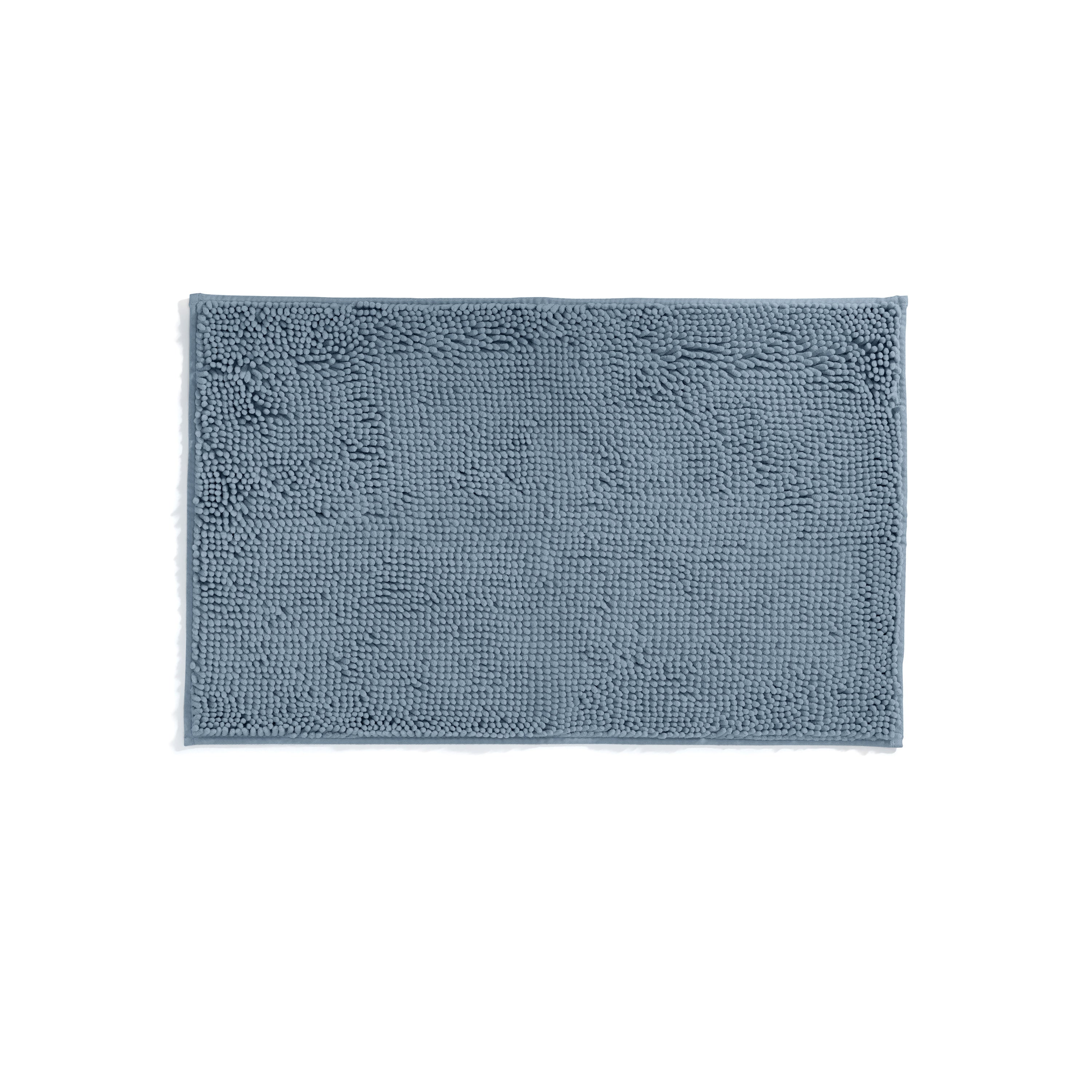 Ultra-Plush Bath Mat, Soft and Absorbent Chenille with Anti-Skid Rubber Backing