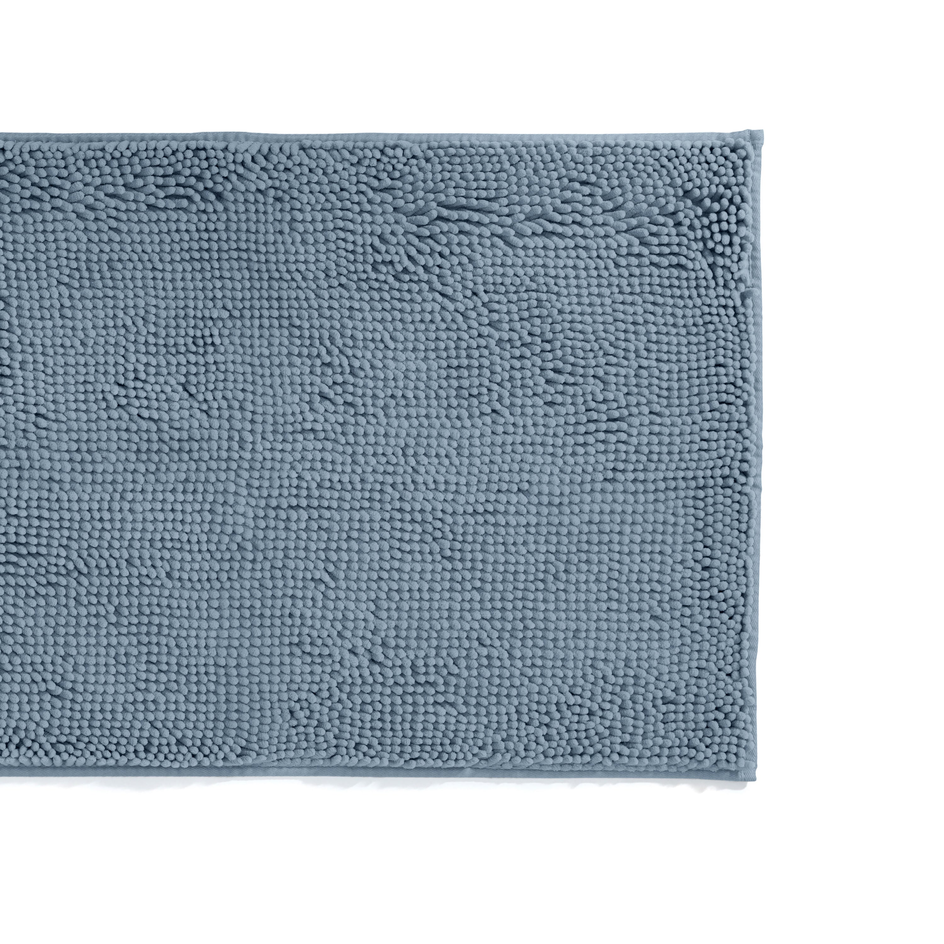 Ultra-Plush Bath Mat, Soft and Absorbent Chenille with Anti-Skid Rubber Backing