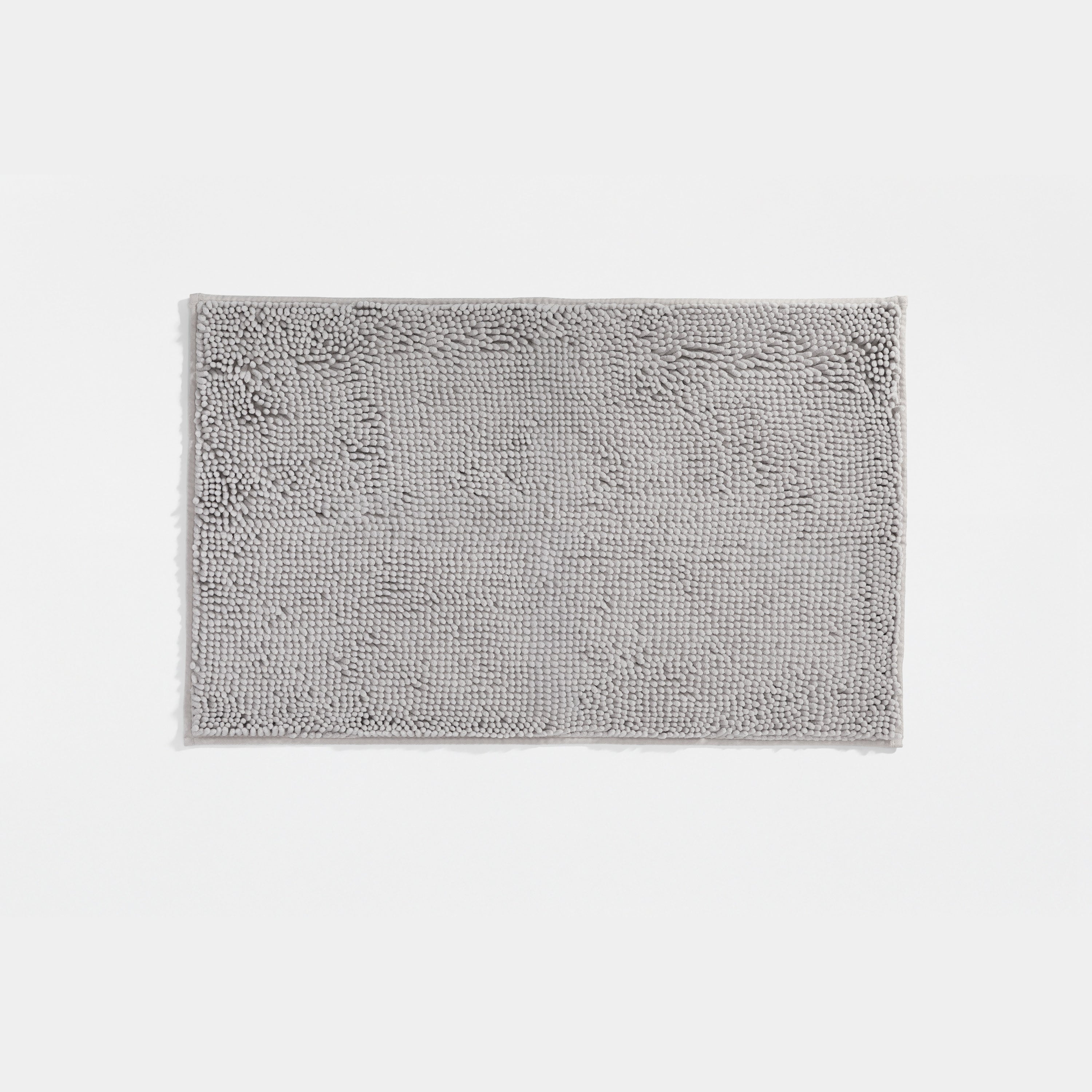 Ultra-Plush Bath Mat, Soft and Absorbent Chenille with Anti-Skid Rubber Backing