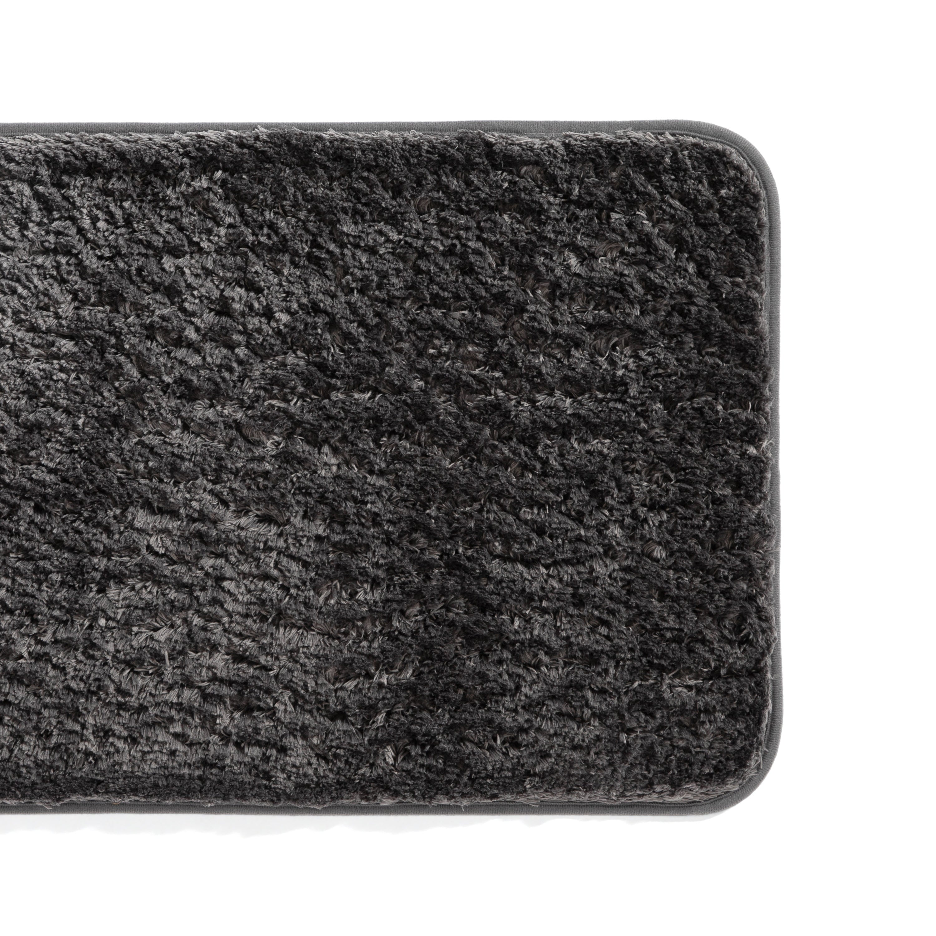 Ultra-Plush Bath Mat, Soft and Absorbent Shaggy Style with Anti-Skid Rubber Backing