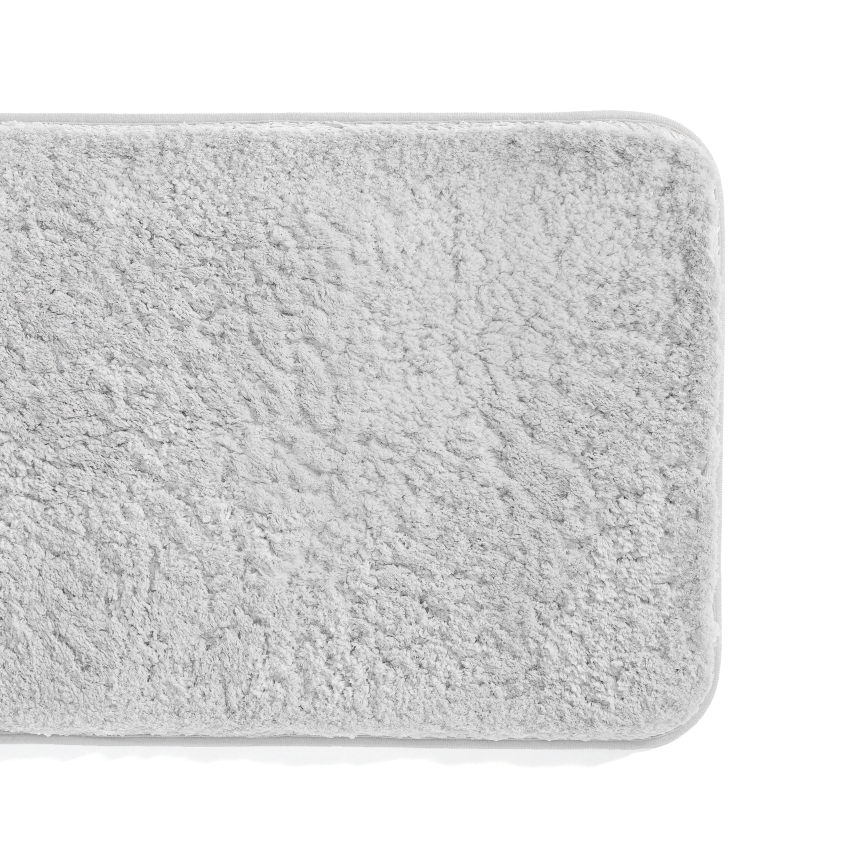 Ultra-Plush Bath Mat, Soft and Absorbent Shaggy Style with Anti-Skid Rubber Backing