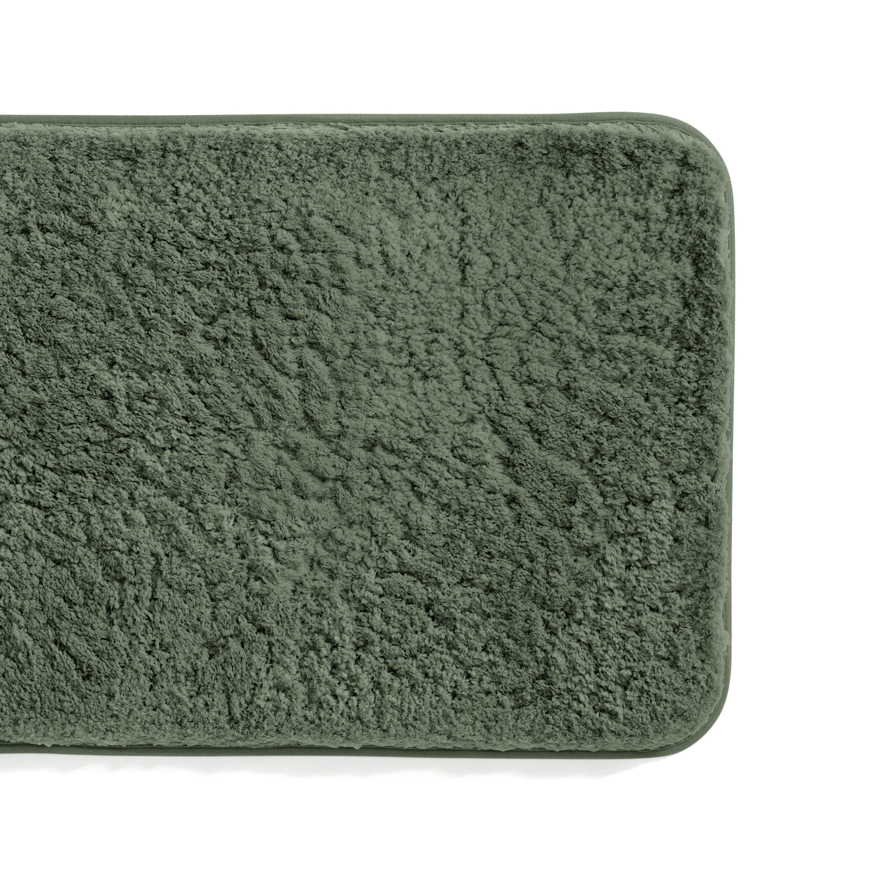 Ultra-Plush Bath Mat, Soft and Absorbent Shaggy Style with Anti-Skid Rubber Backing