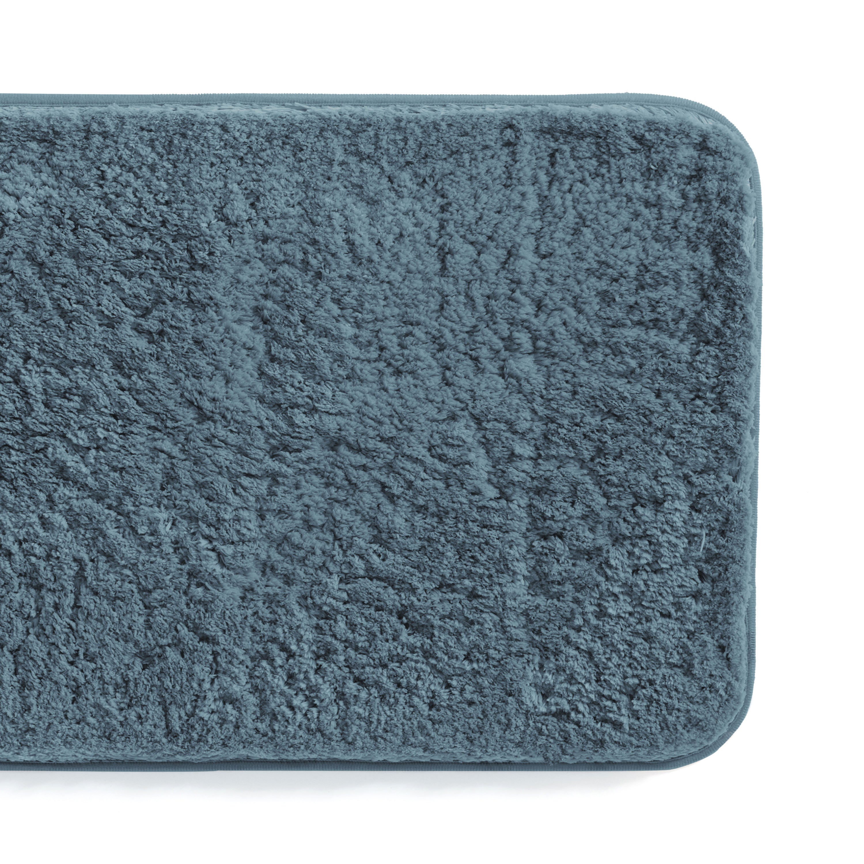 Ultra-Plush Bath Mat, Soft and Absorbent Shaggy Style with Anti-Skid Rubber Backing