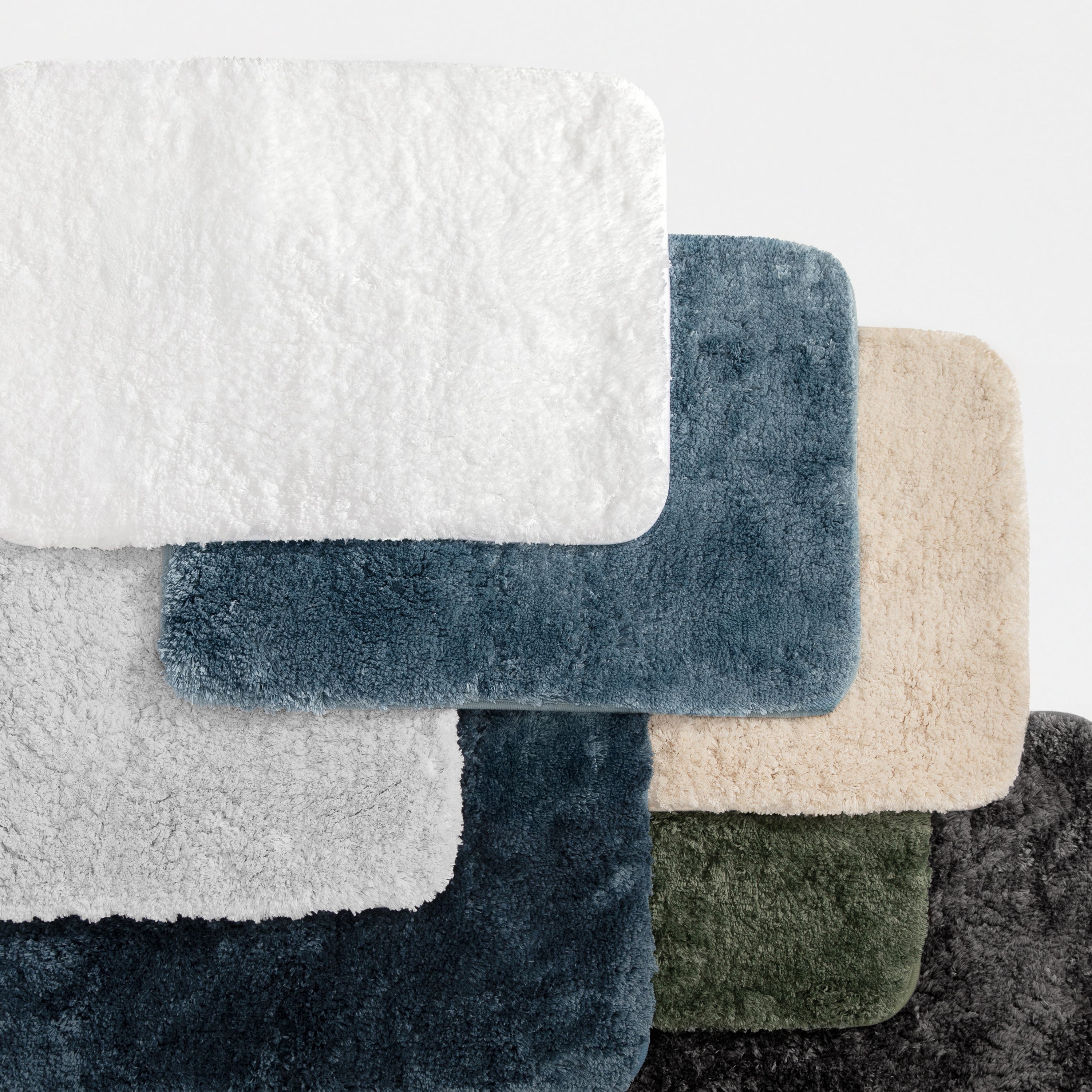Ultra-Plush Bath Mat, Soft and Absorbent Shaggy Style with Anti-Skid Rubber Backing