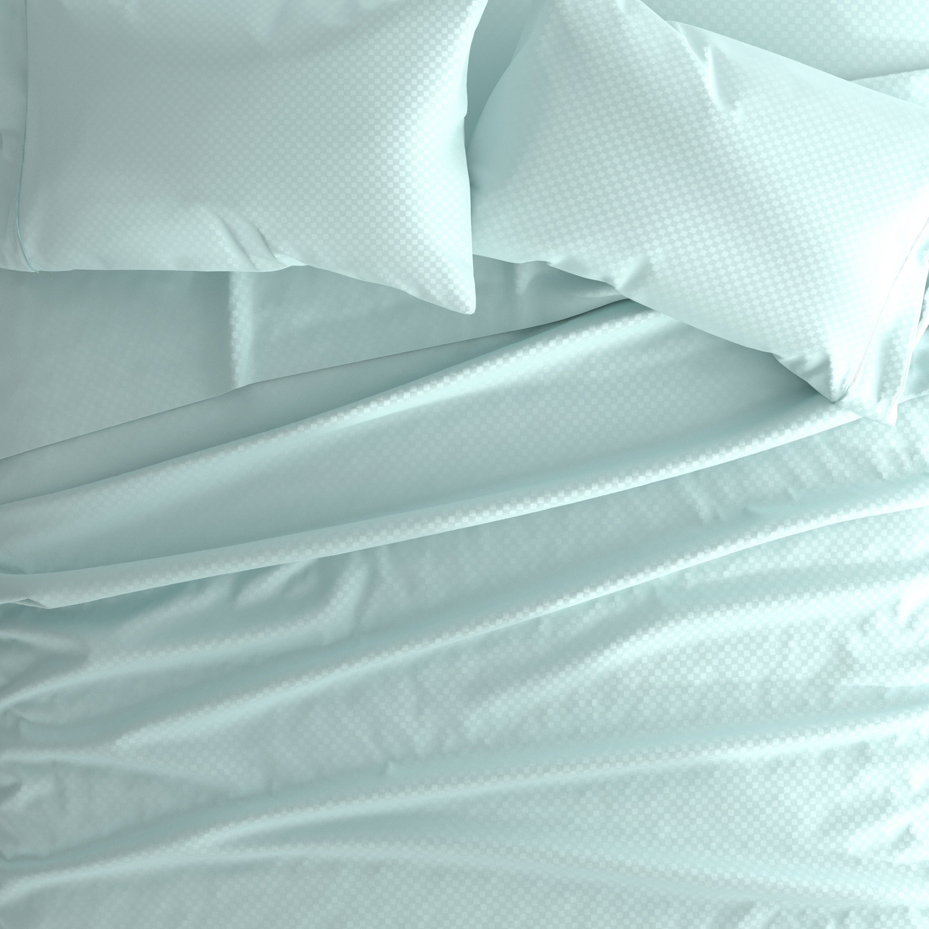 Checkered Embossed 4-Piece Sheet Set