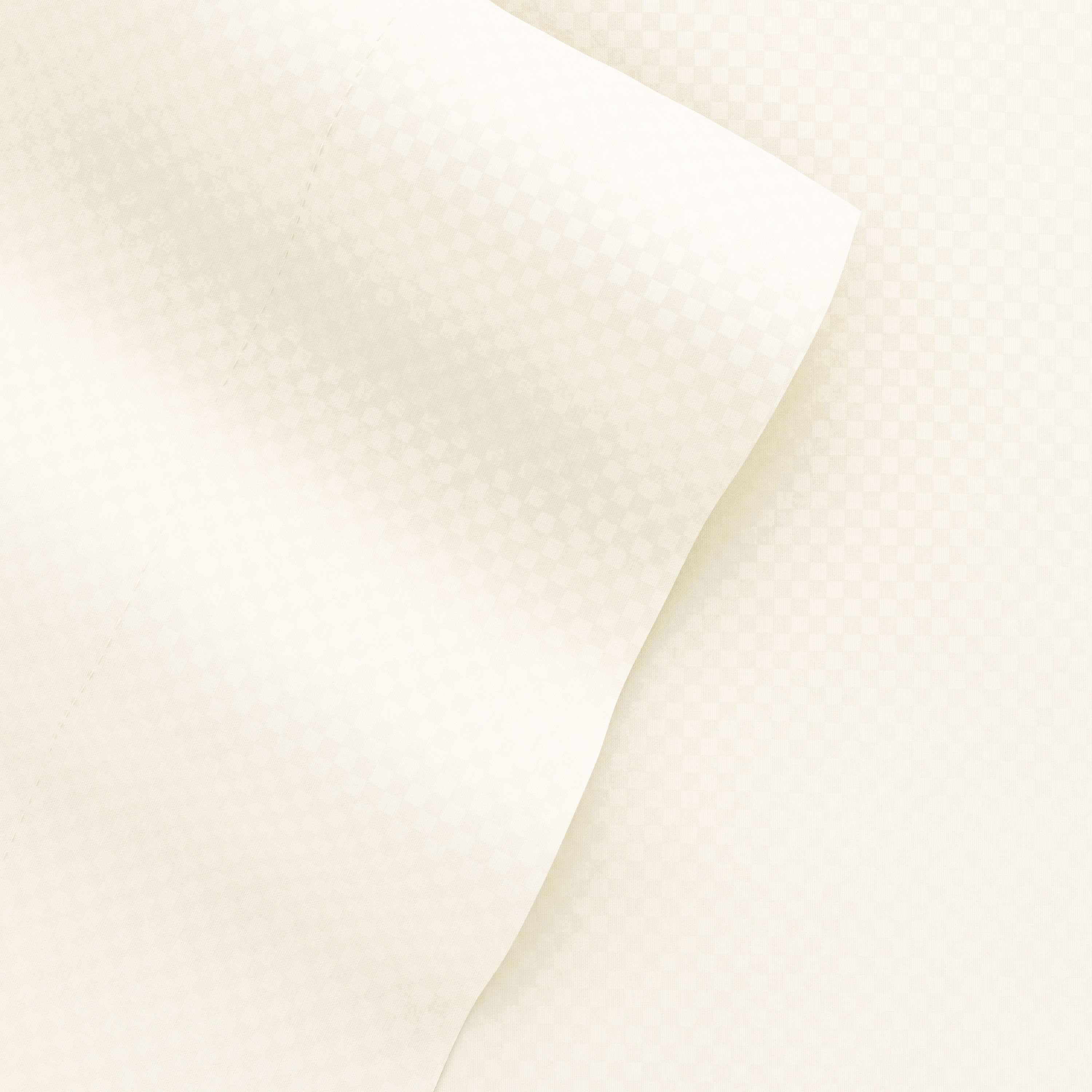 Checkered Embossed 4-Piece Sheet Set