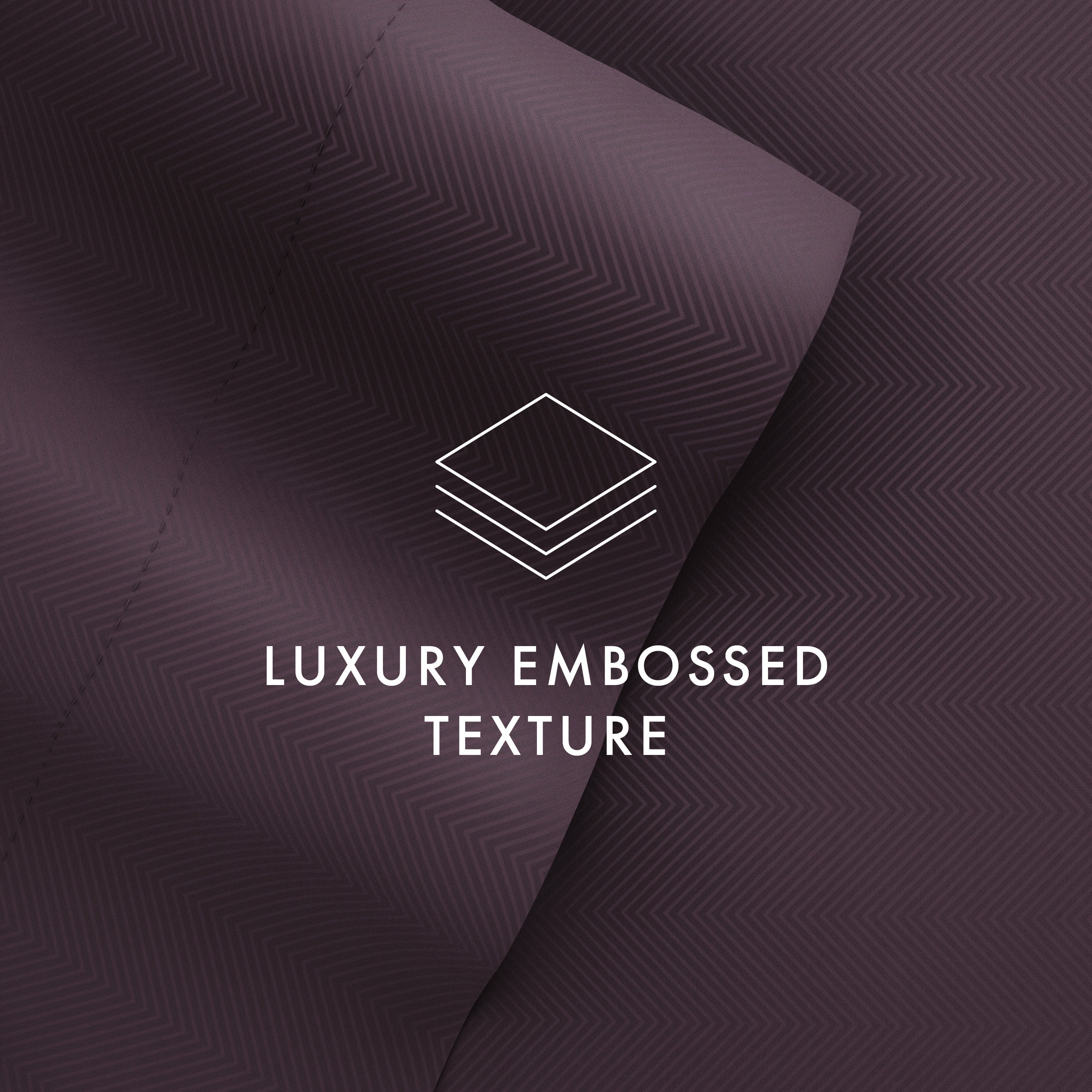 Chevron Embossed 4-Piece Sheet Set