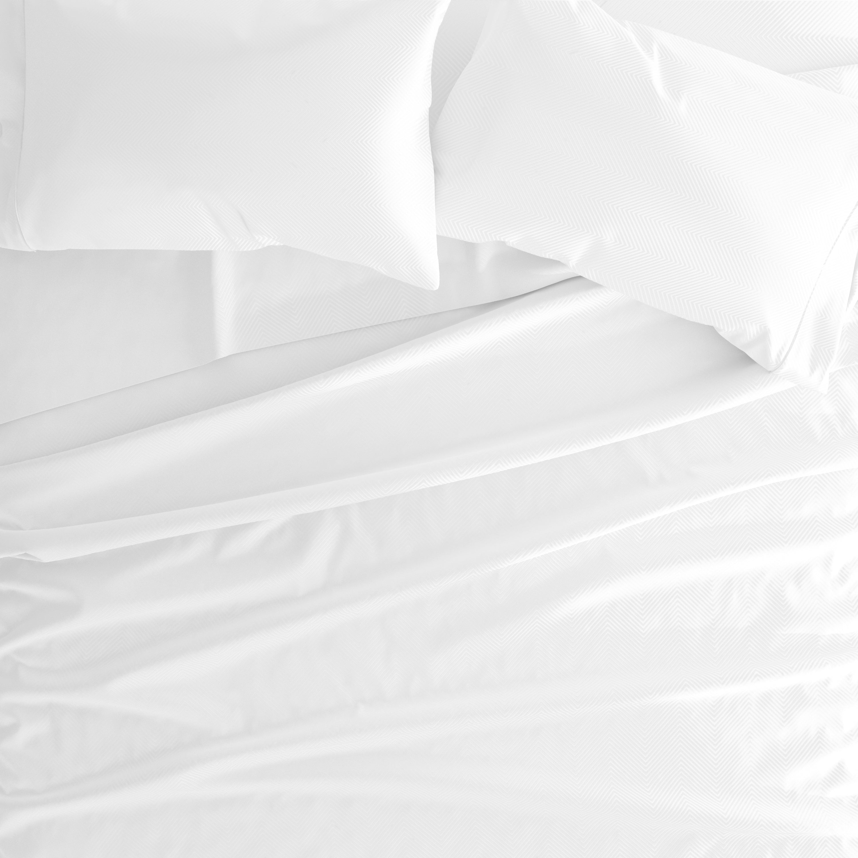 Chevron Embossed 4-Piece Sheet Set