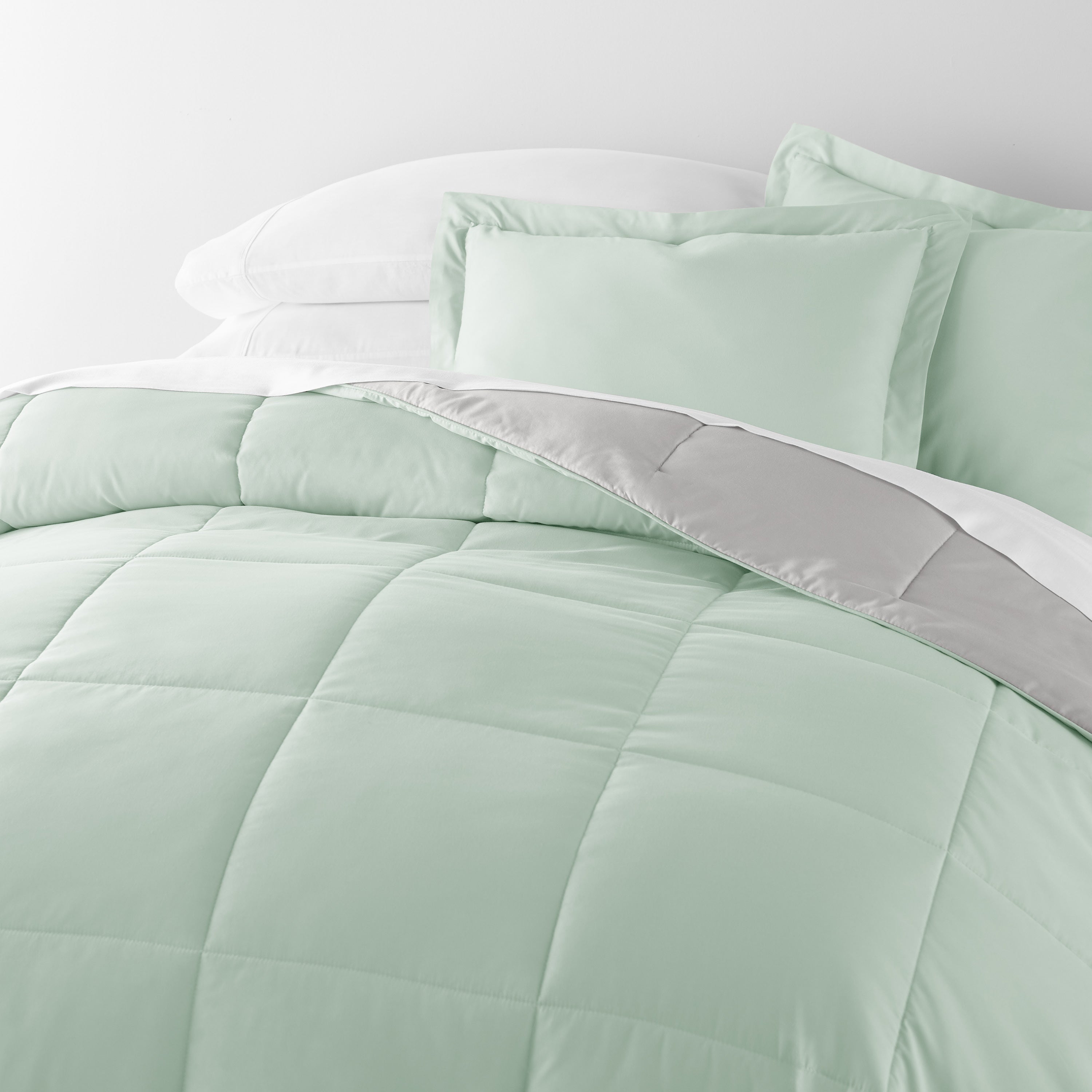 Lightweight All Season Reversible Down-Alternative Comforter Set