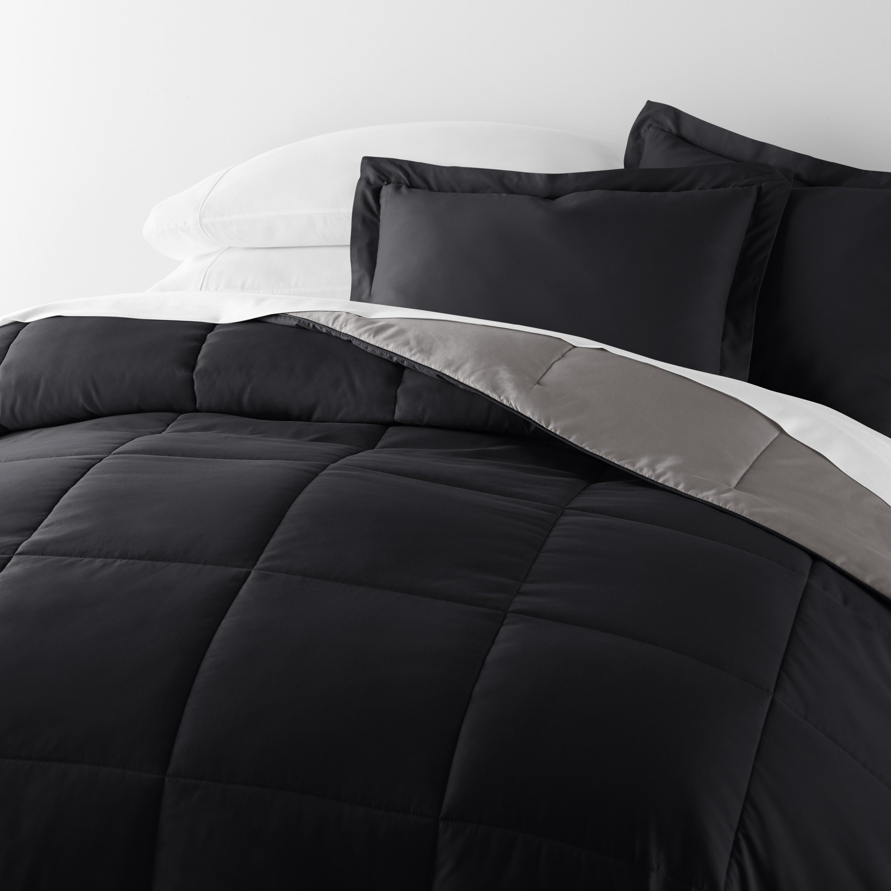 Lightweight All Season Reversible Down-Alternative Comforter Set
