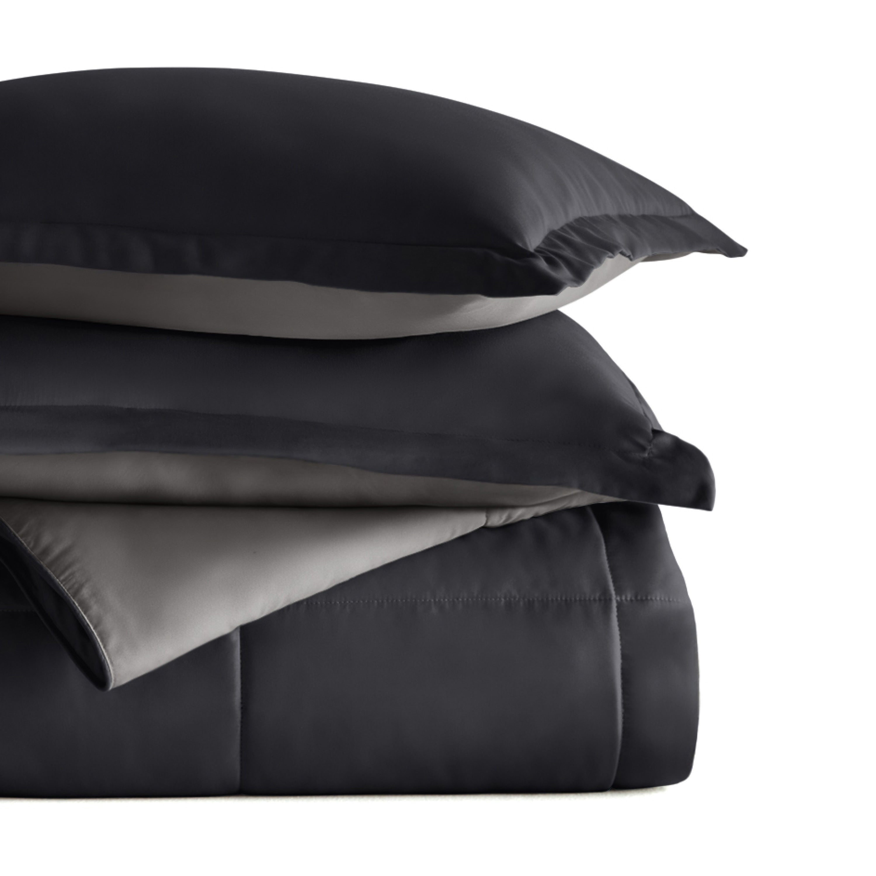 Lightweight All Season Reversible Down-Alternative Comforter Set