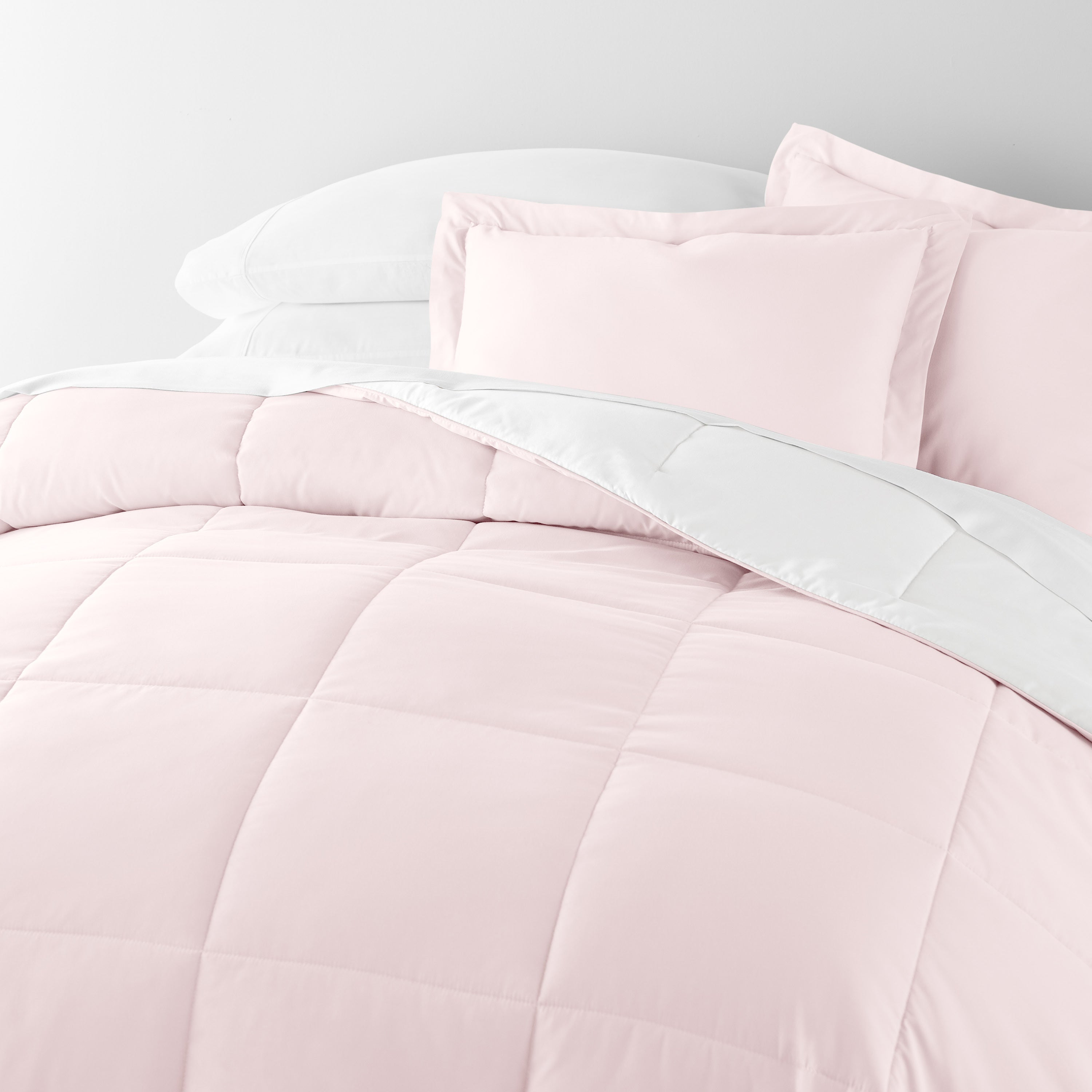 Lightweight All Season Reversible Down-Alternative Comforter Set