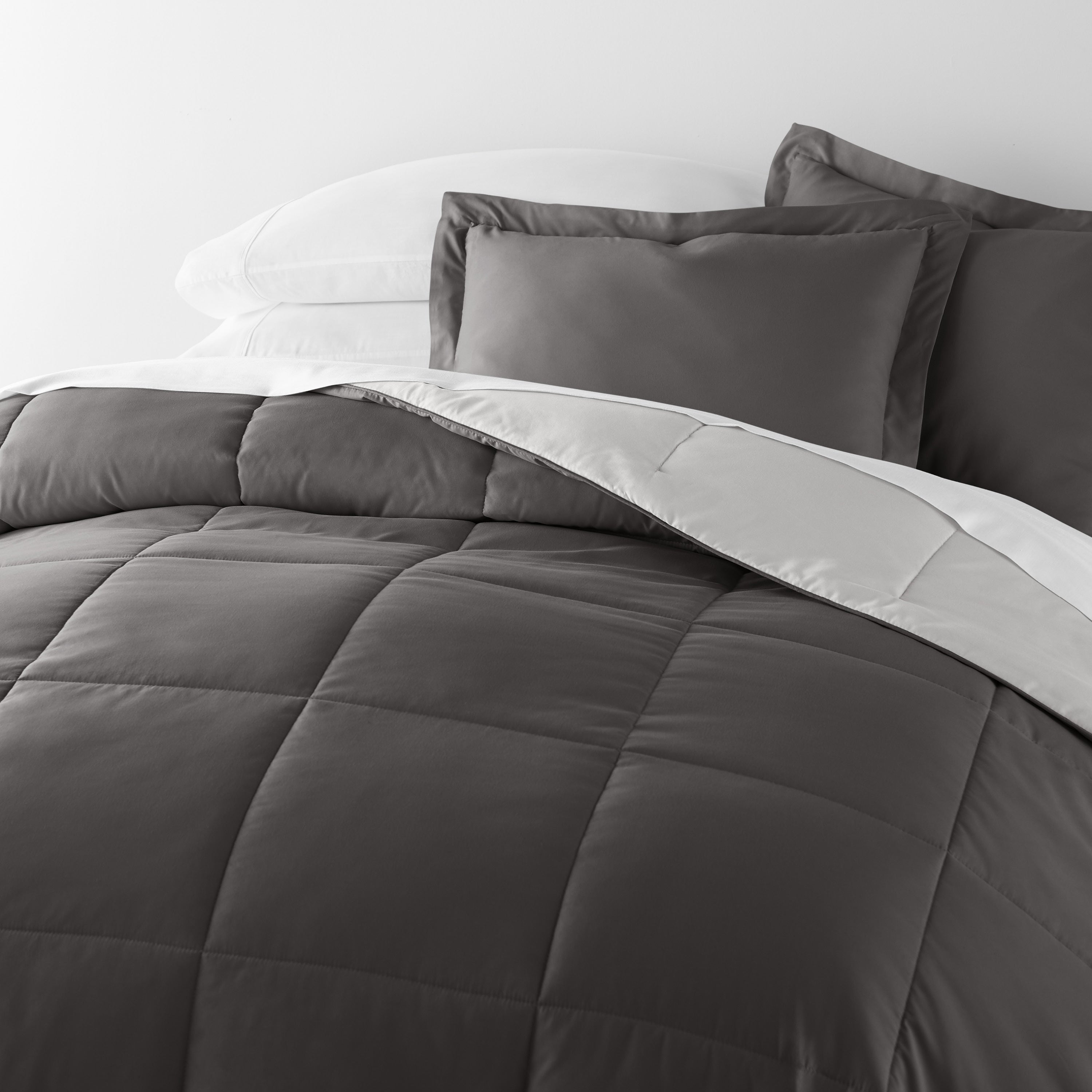 Lightweight All Season Reversible Down-Alternative Comforter Set