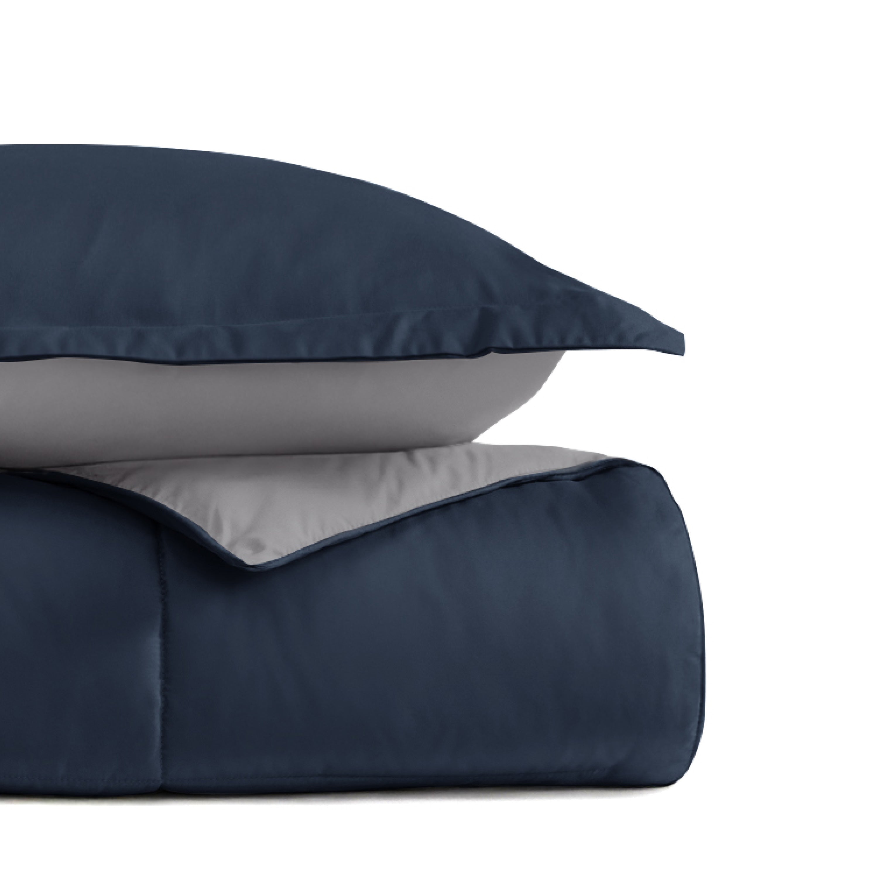 Lightweight All Season Reversible Down-Alternative Comforter Set