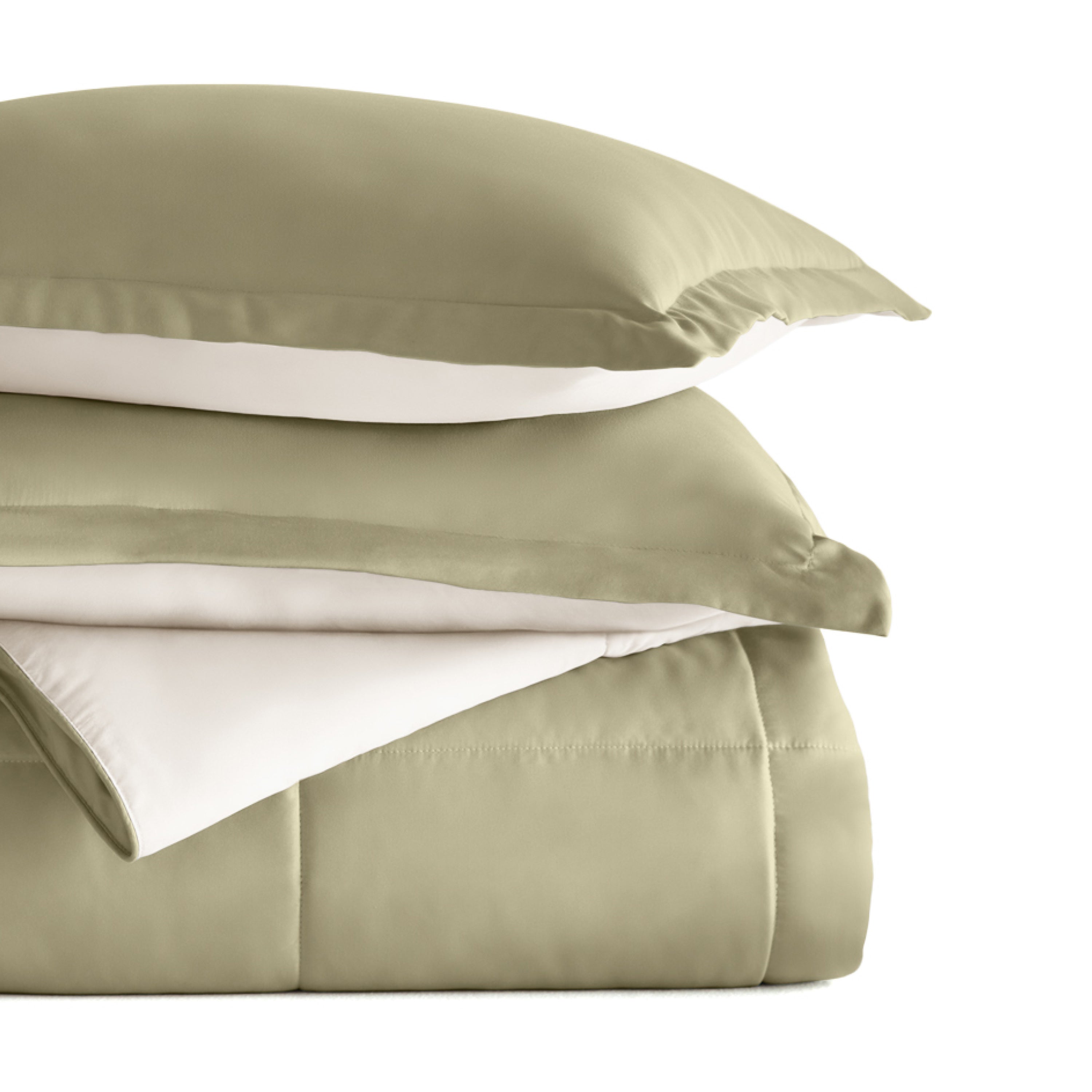 Lightweight All Season Reversible Down-Alternative Comforter Set