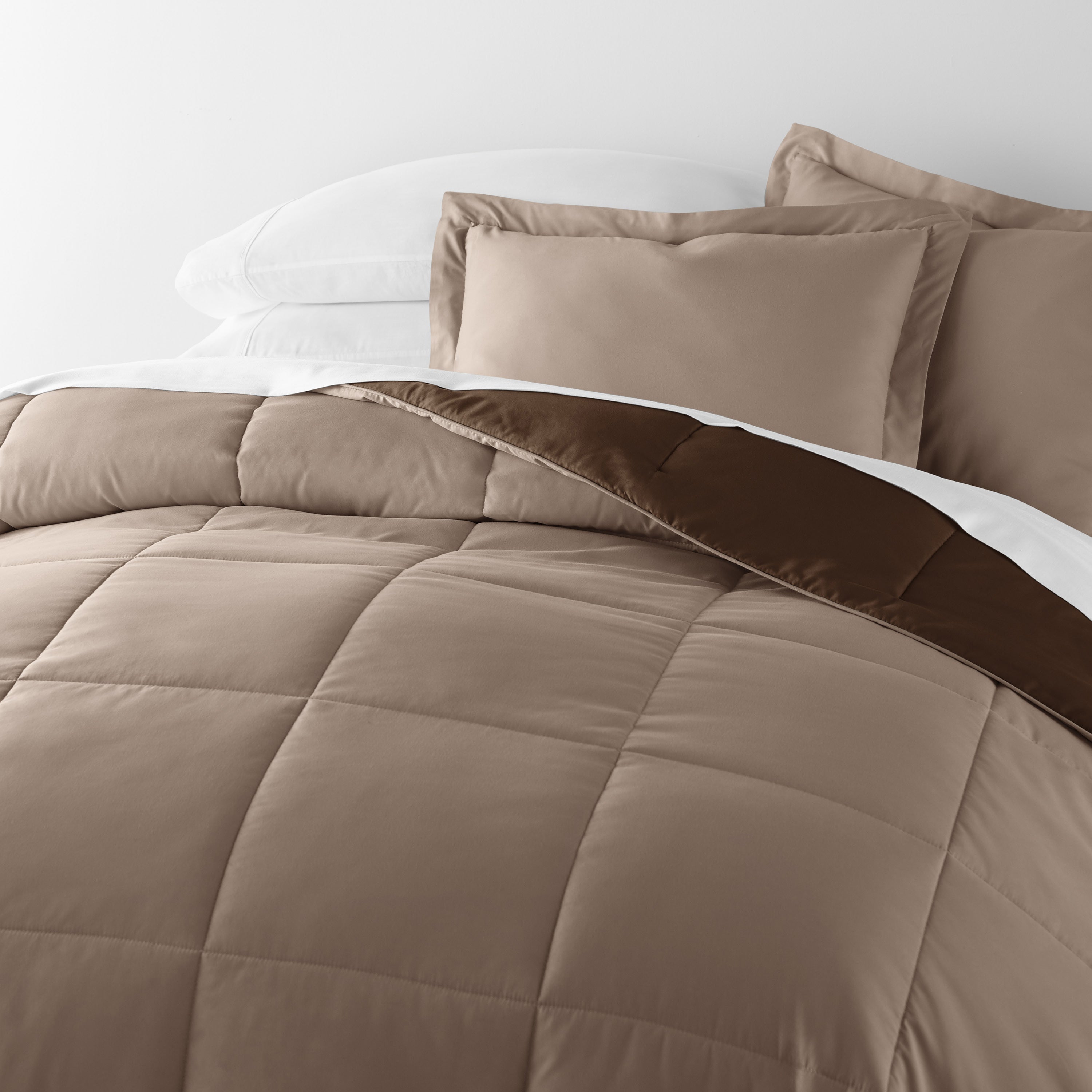 Lightweight All Season Reversible Down-Alternative Comforter Set