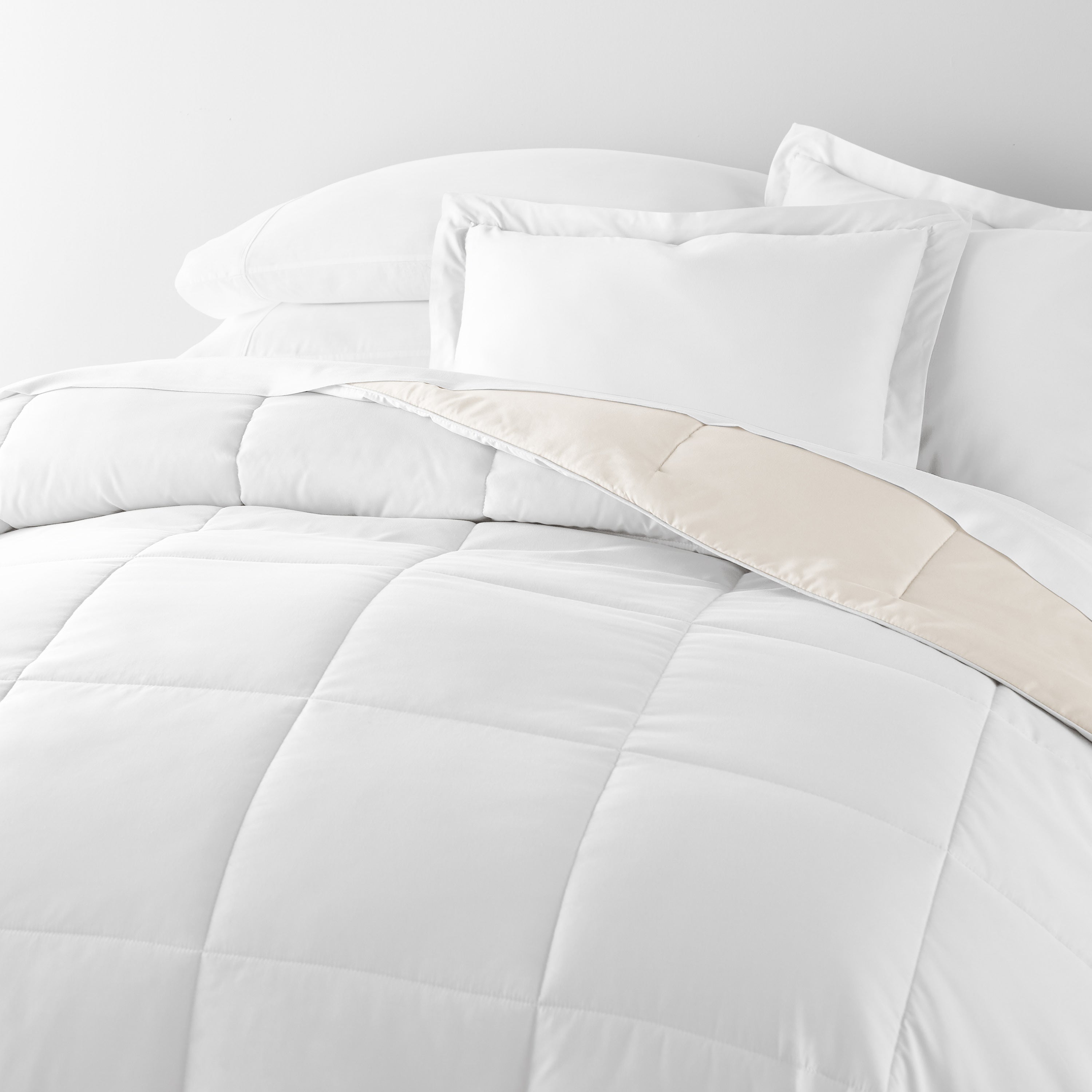 Lightweight All Season Reversible Down-Alternative Comforter Set