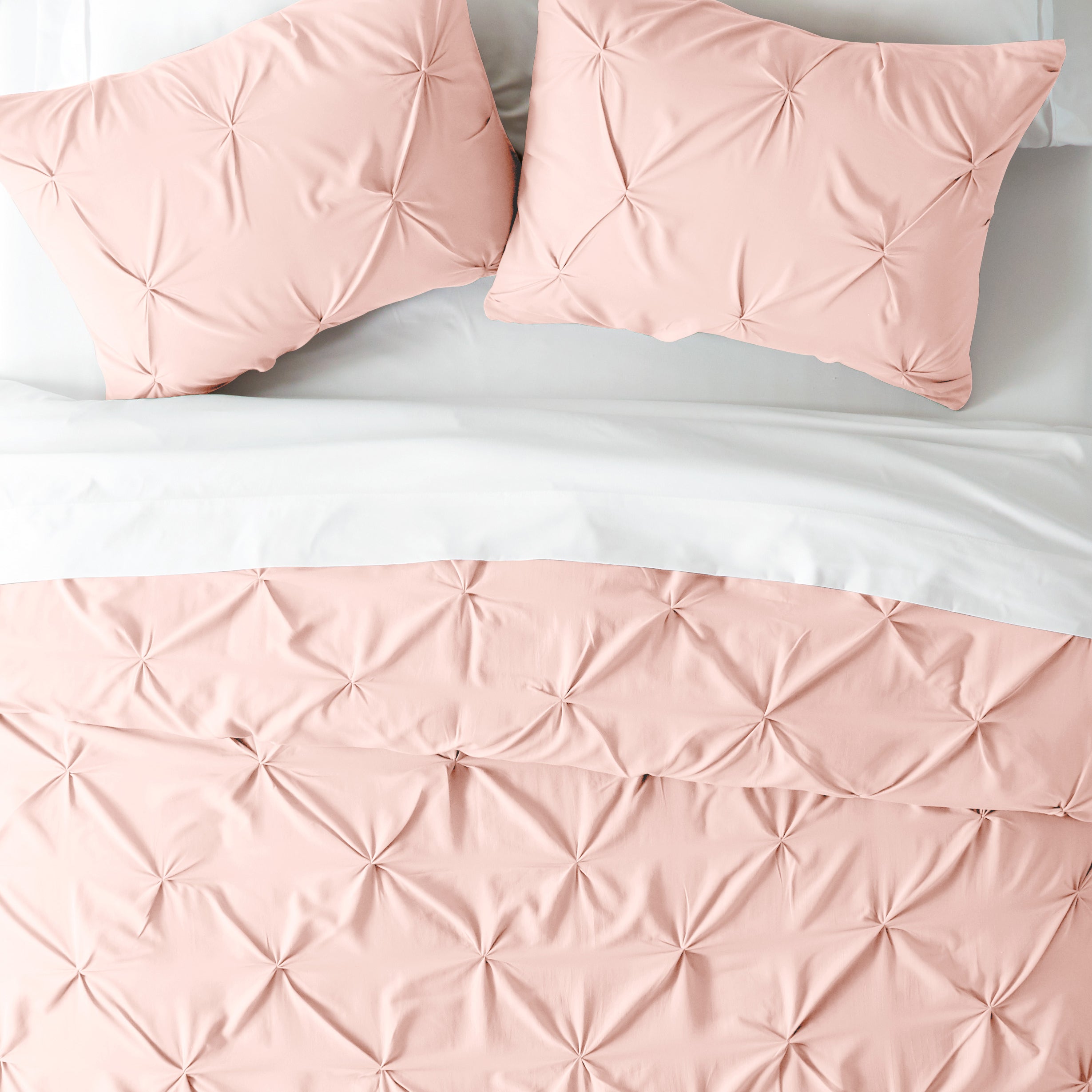 Pinch Pleat Duvet Cover Set