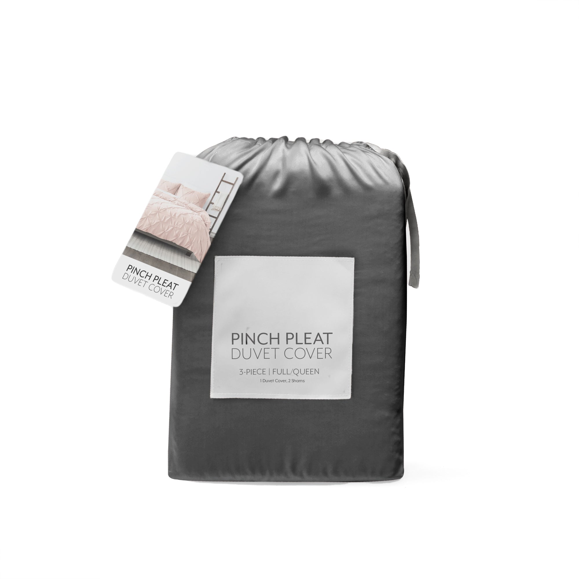 Pinch Pleat Duvet Cover Set