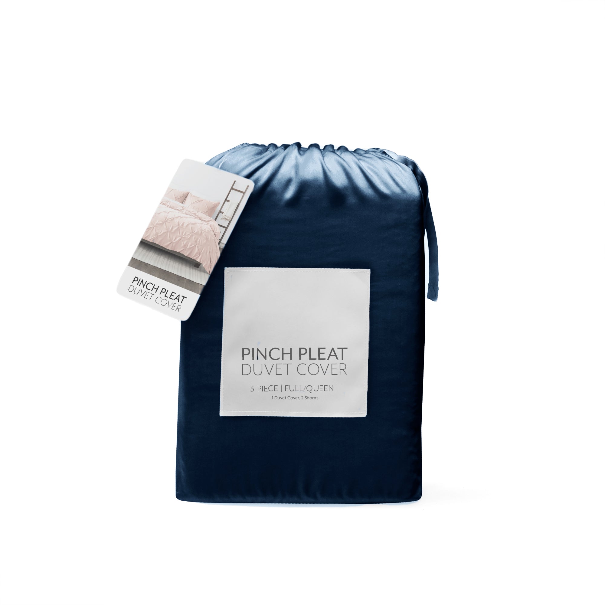 Pinch Pleat Duvet Cover Set