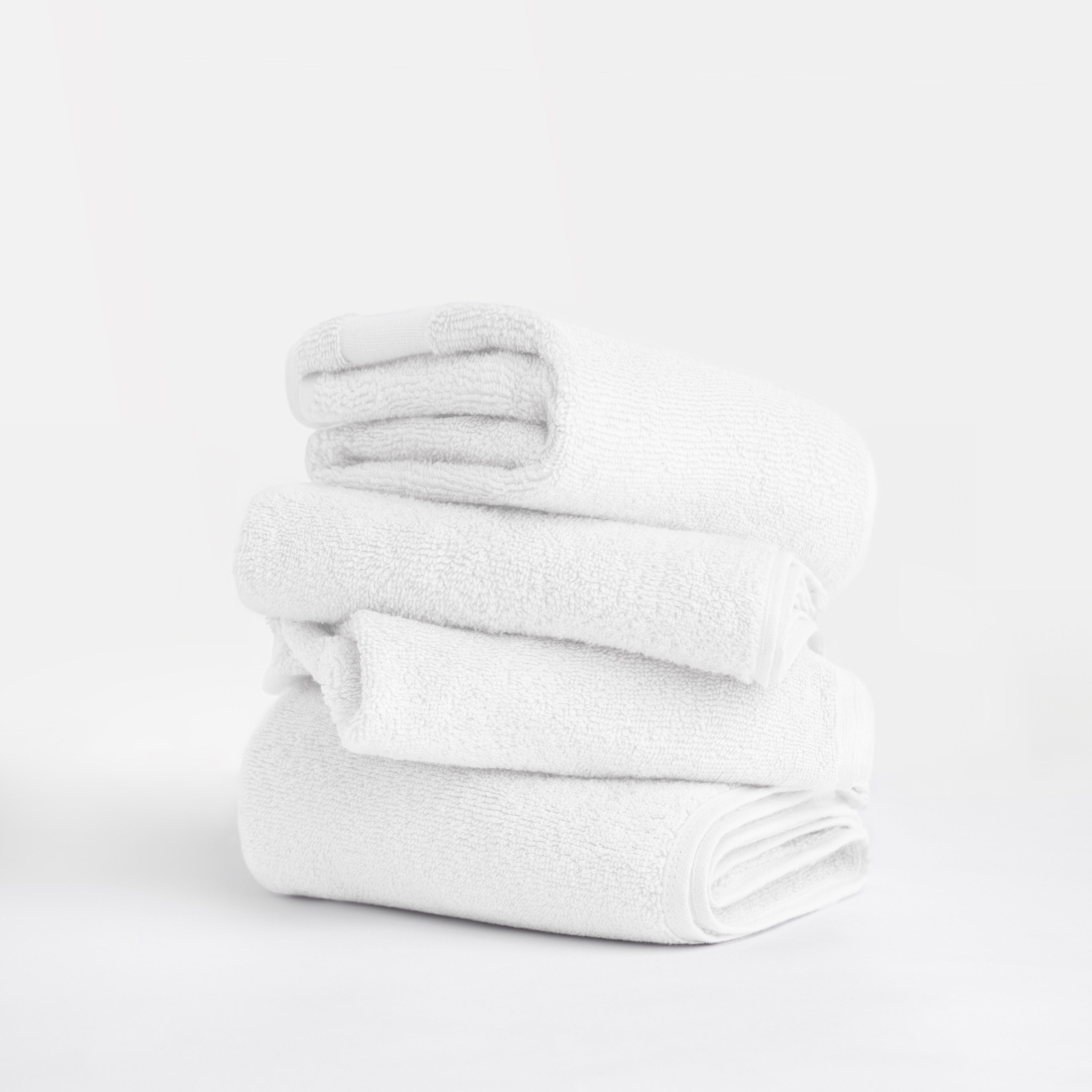 4-Pack 100% Cotton Hotel-Quality Hand Towels