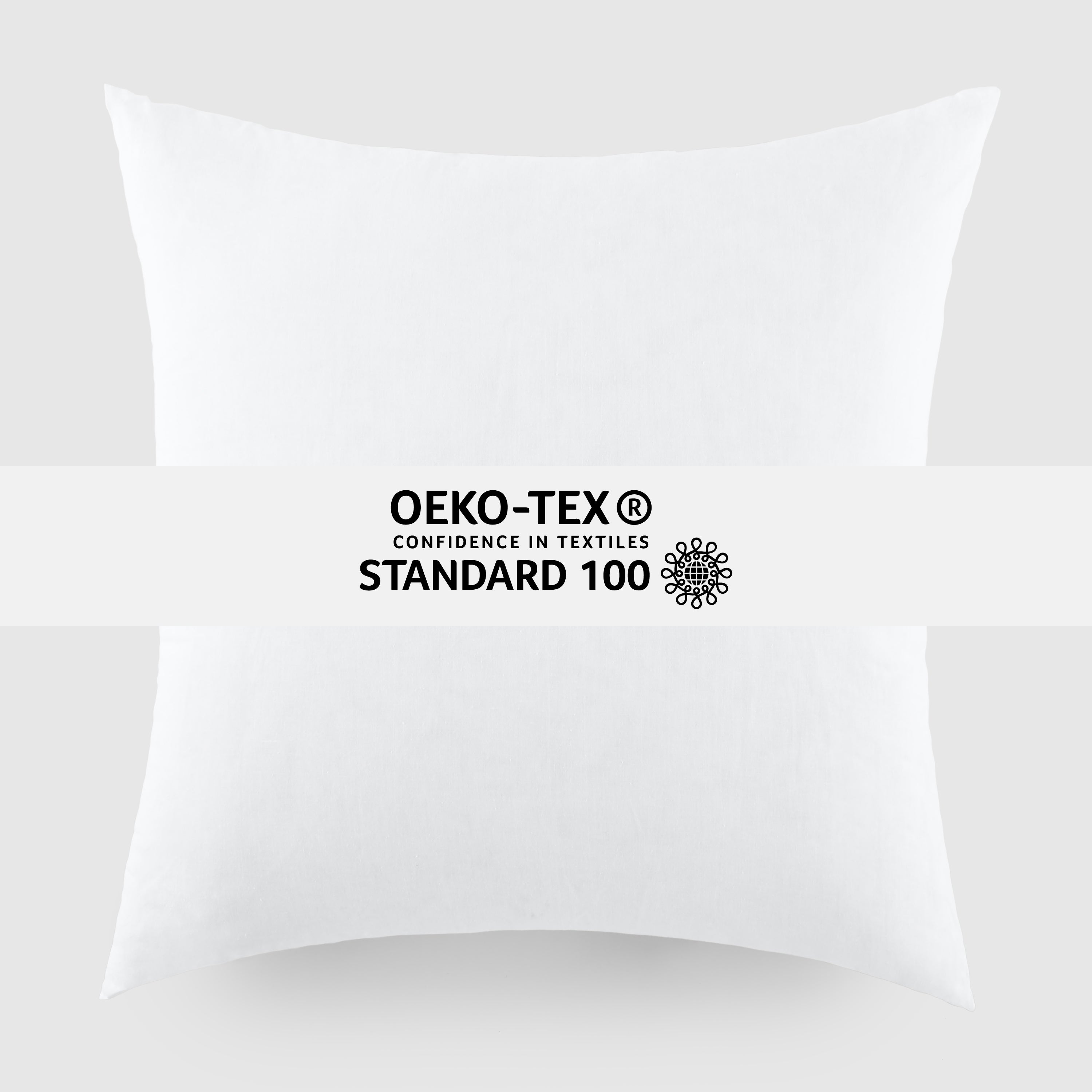 Cotton Decor  Throw Pillow Insert with Polyester Fill