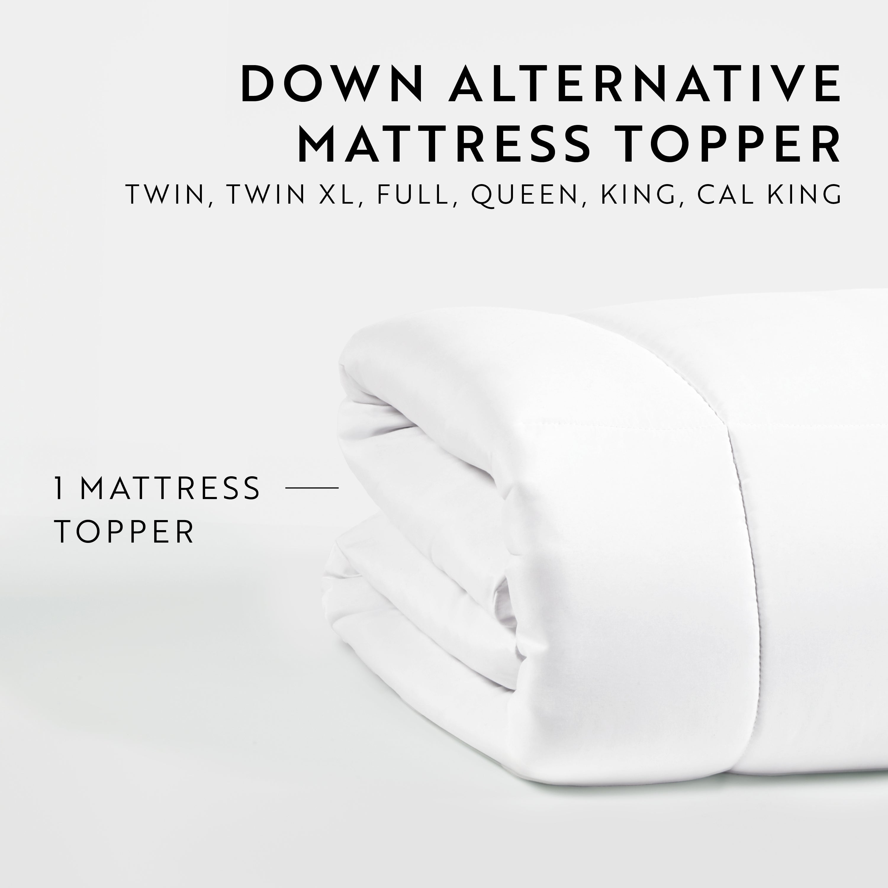 2" Plush Mattress Pad Topper